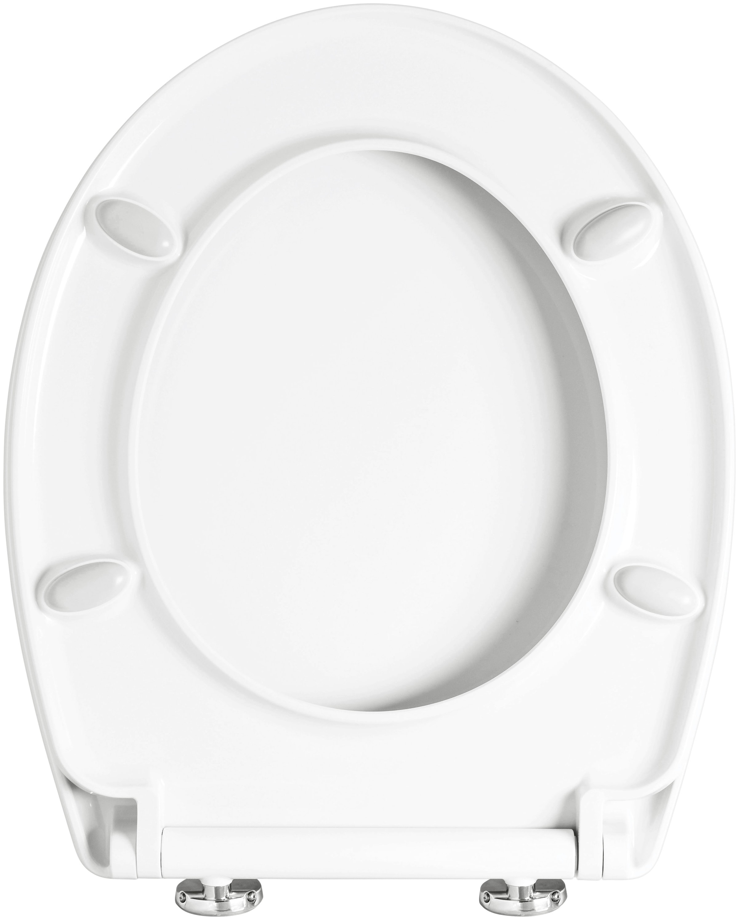 CORNAT WC-Sitz »Außergewöhnliche 3D-Relief Optik - Pflegeleichter Duroplast«, Quick up & Clean Funktion - Absenkautomatik / Toilettensitz