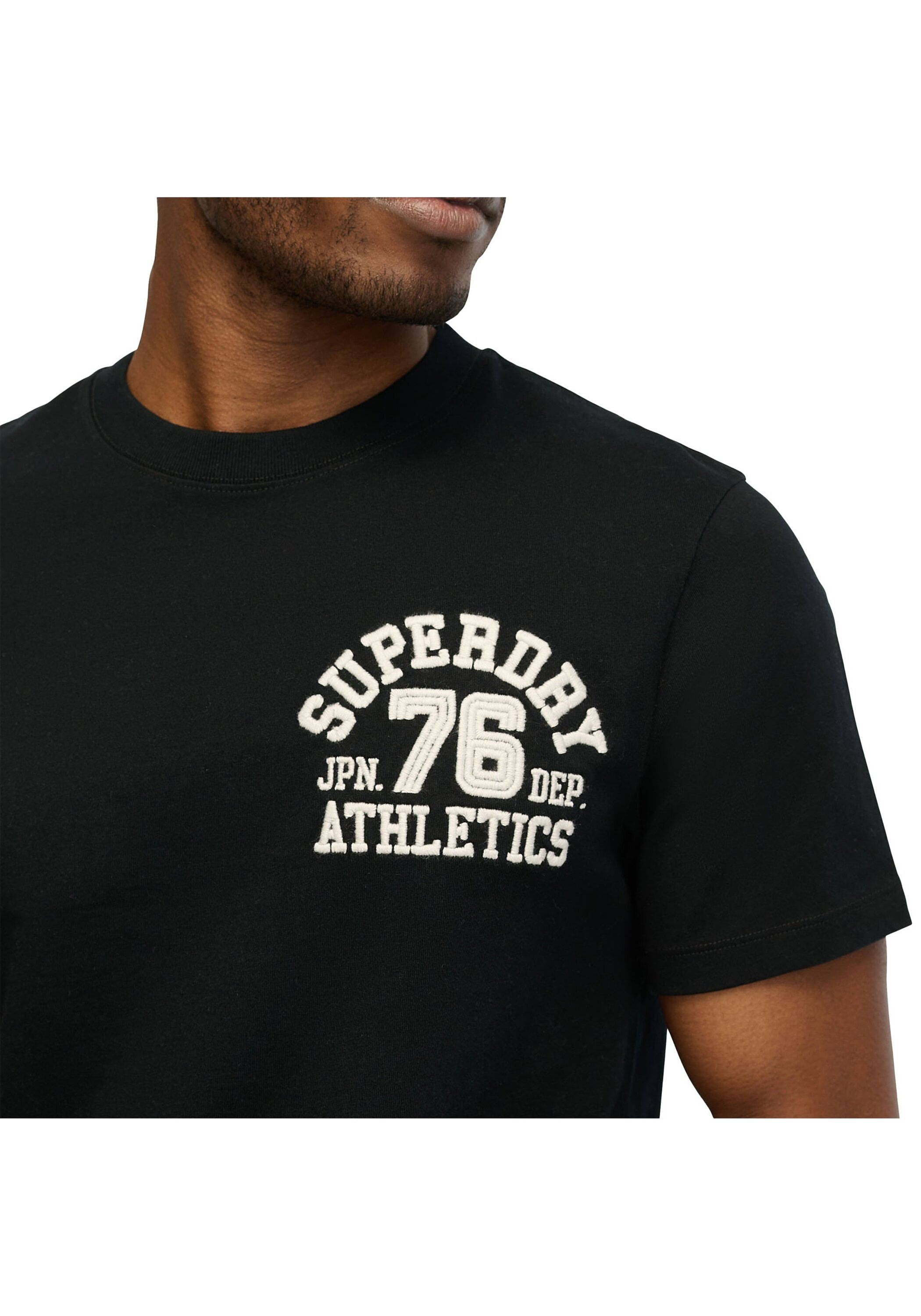 Superdry T-Shirt »T-Shirt Embroider Superstate Logo Tee 1er Pack«