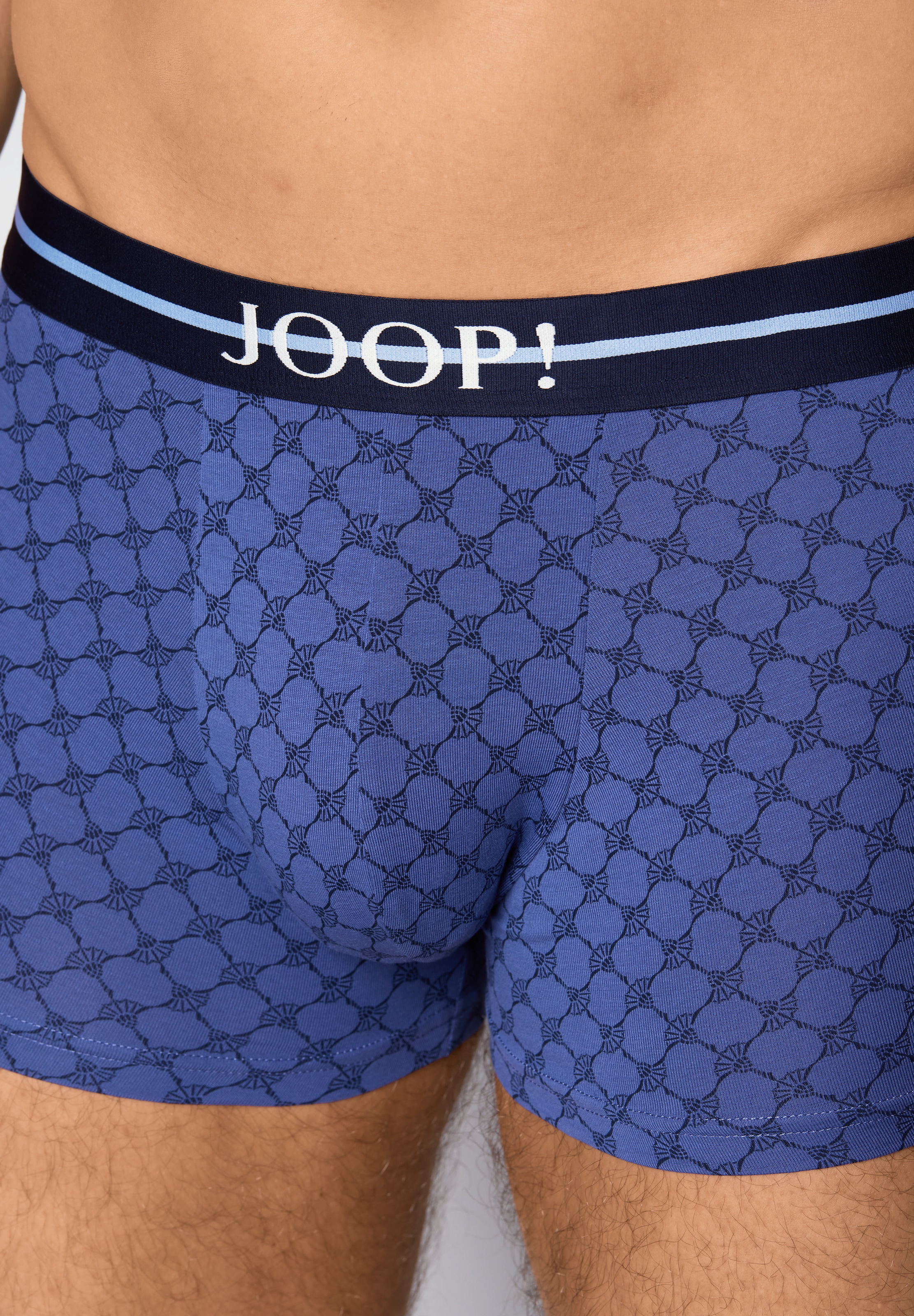 JOOP! Boxershorts »Everyday« 2er Pack,  ohne Eingriff, elastischer Logobund, Baumwollmix