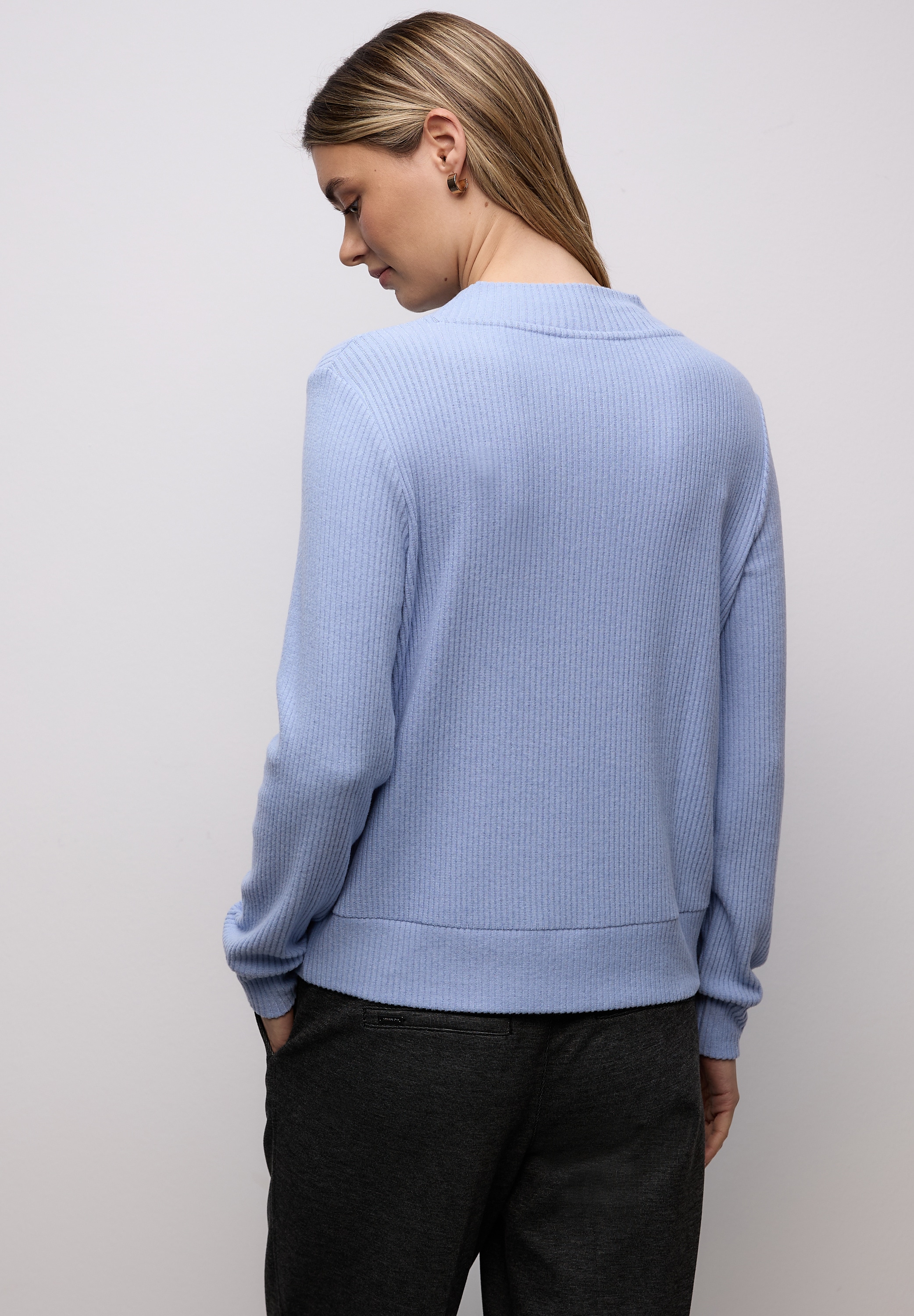 STREET ONE Langarmshirt mit Turtleneck