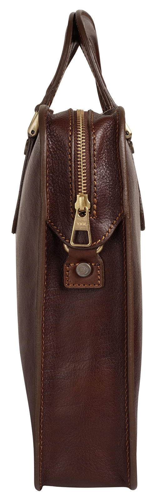 Piké Aktentasche echt Leder, Made in Italy