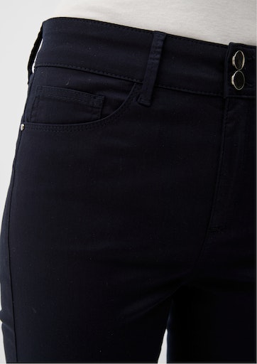Thumbnail - s.Oliver BLACK LABEL 5-Pocket-Jeans, mit Doppelknopf-Verschluss