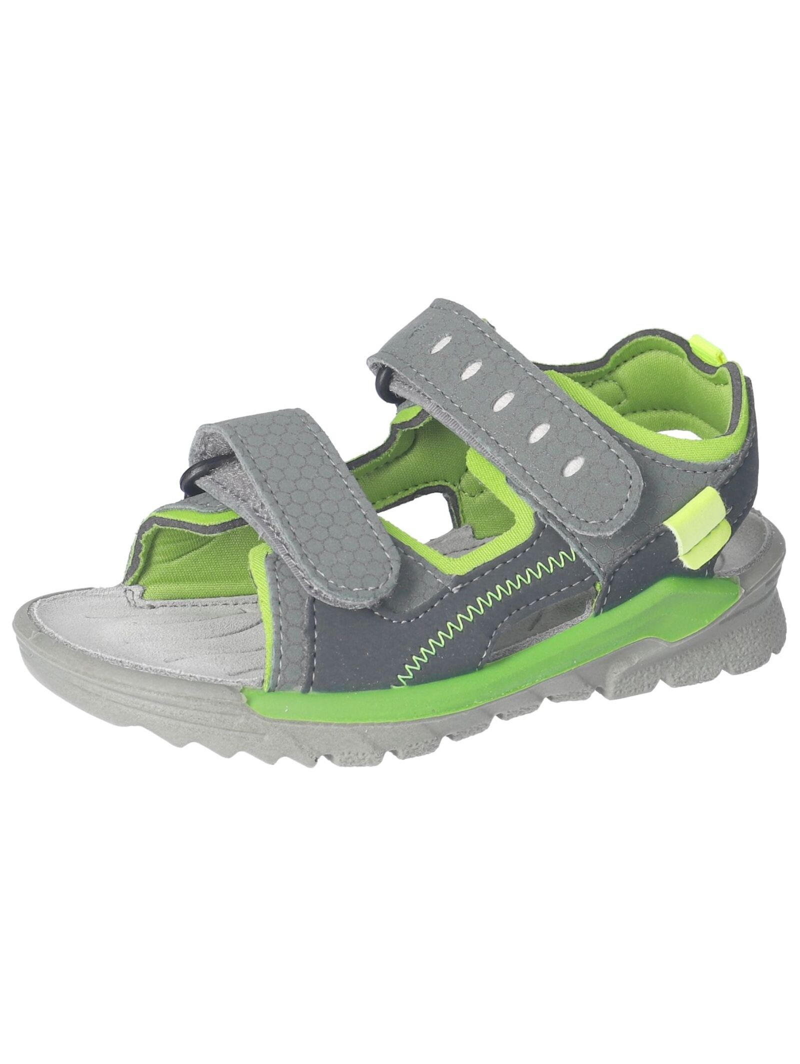 RICOSTA Jungen Sandale "Ricosta Sandalen Lederimitat", Gr. 31, grün, Lederimitat, Schuhe
