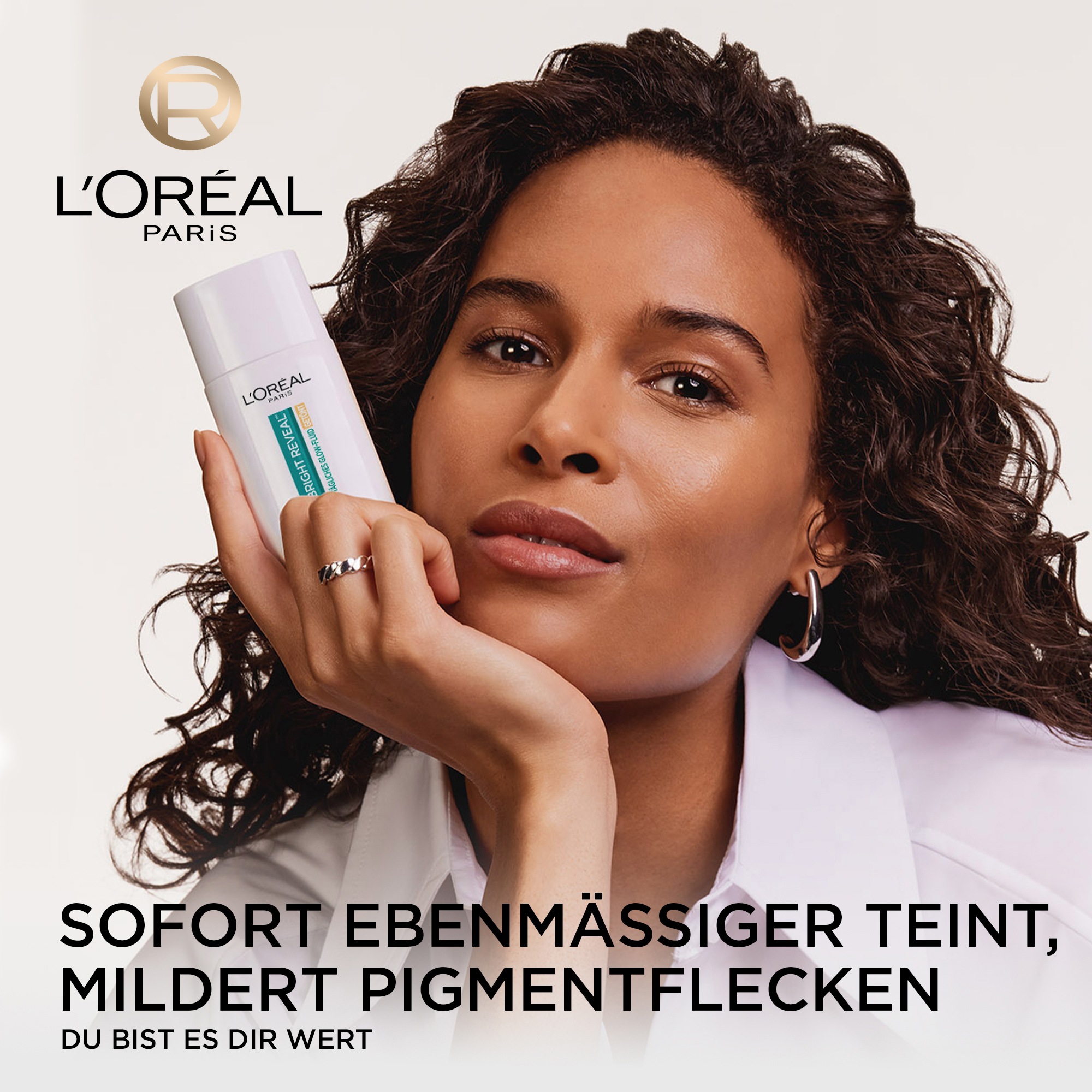 L'ORÉAL PARIS After Sun-Lotion »L'Oréal Paris Bright Reveal Tägliches Glow-Fluid Getönt Mittel«