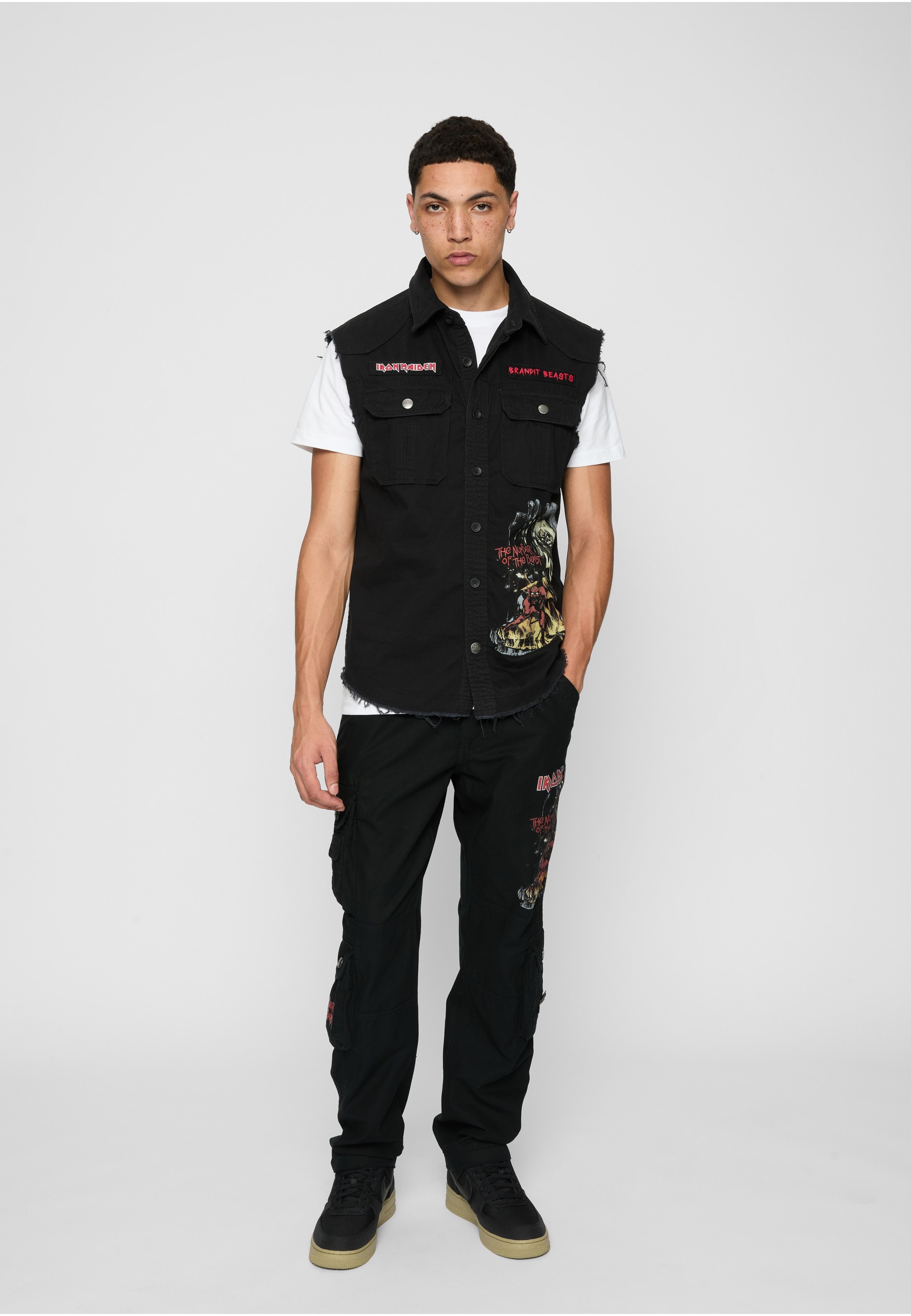 Brandit Muskelshirt »Brandit Iron Maiden Vintage Shirt sleeveless NOTB« 1 Stk.