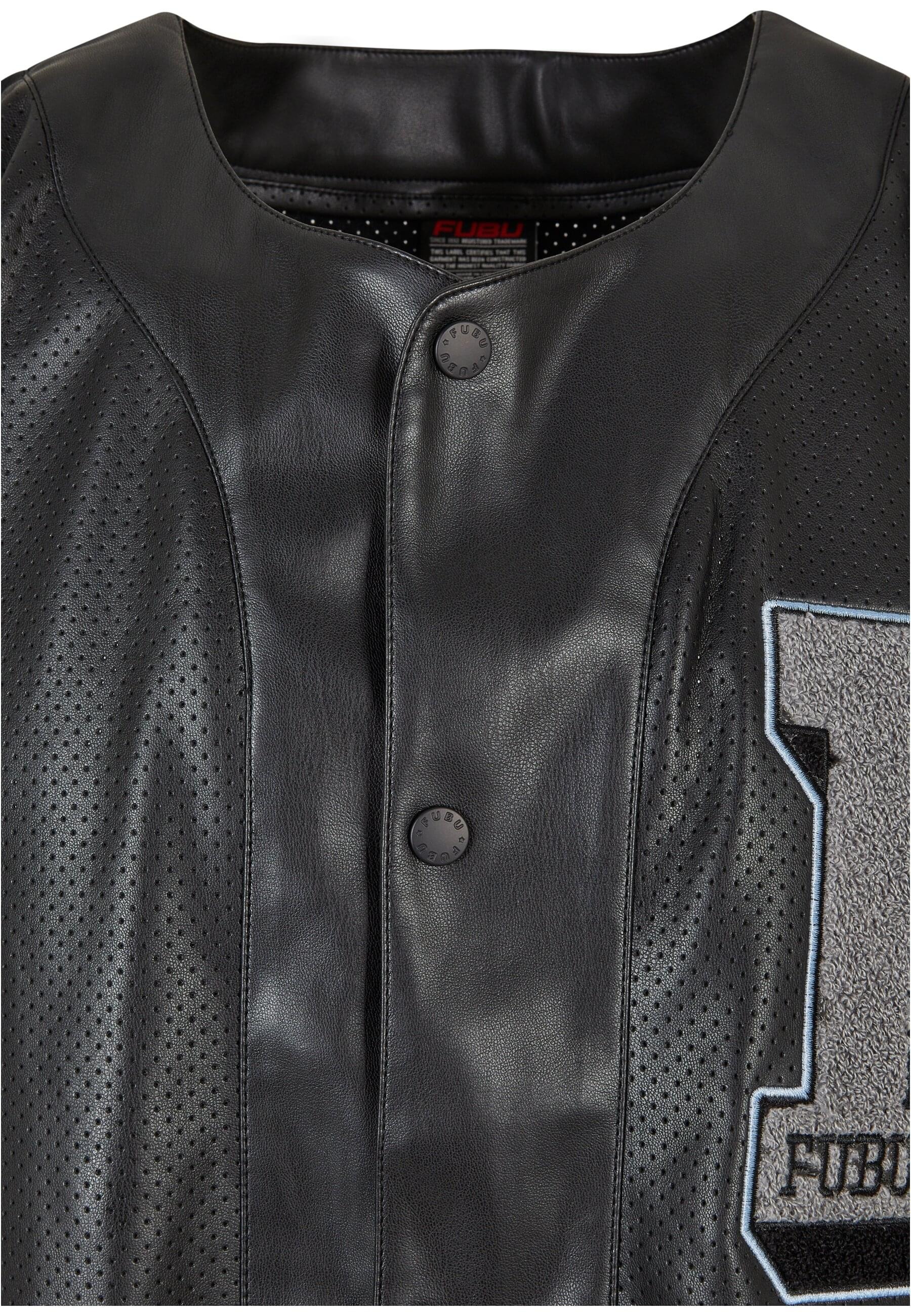 Fubu Langarmhemd »Fubu Herren College Leather Baseball Jersey«, (1 tlg.)