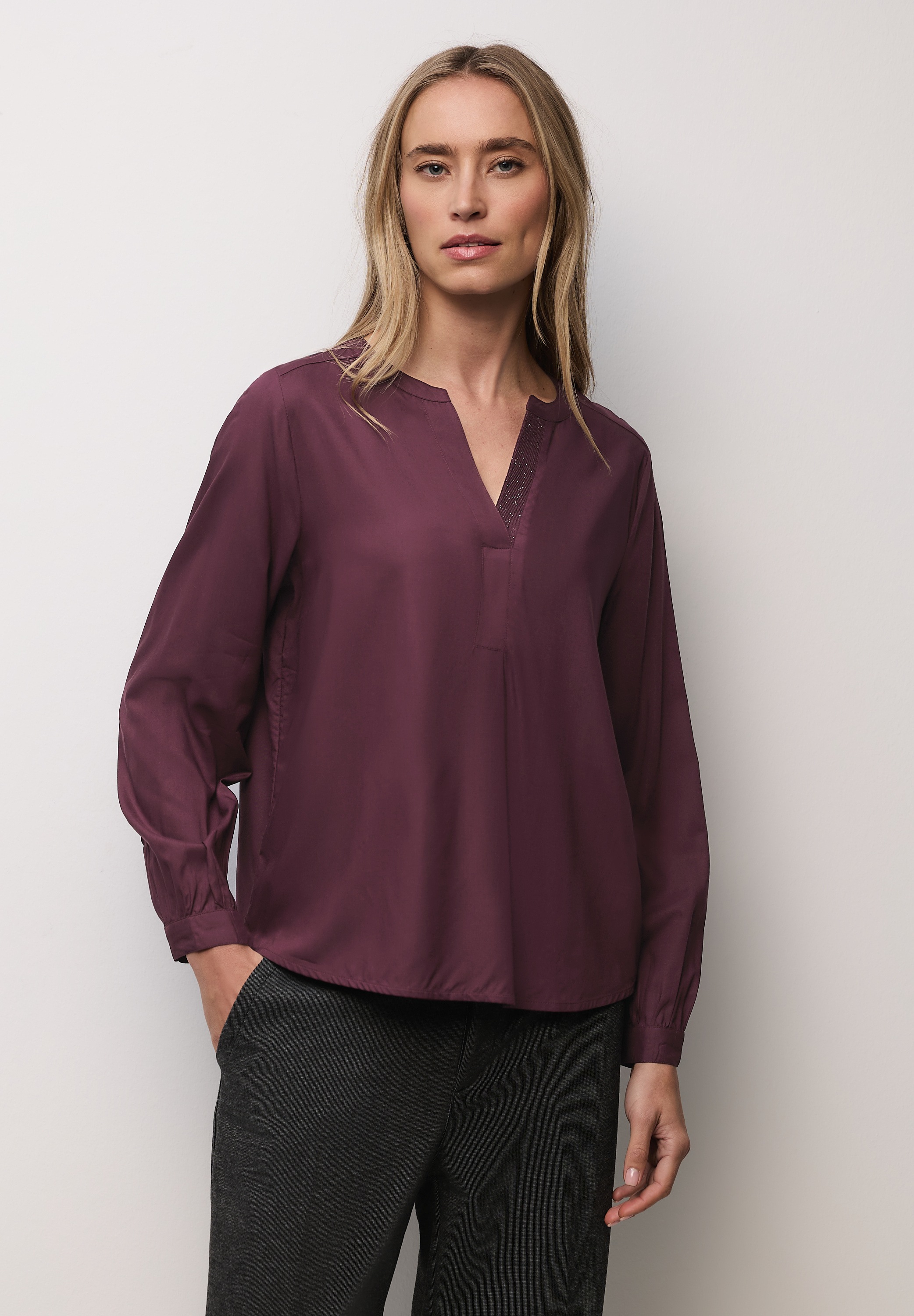 STREET ONE Langarmbluse günstig online kaufen