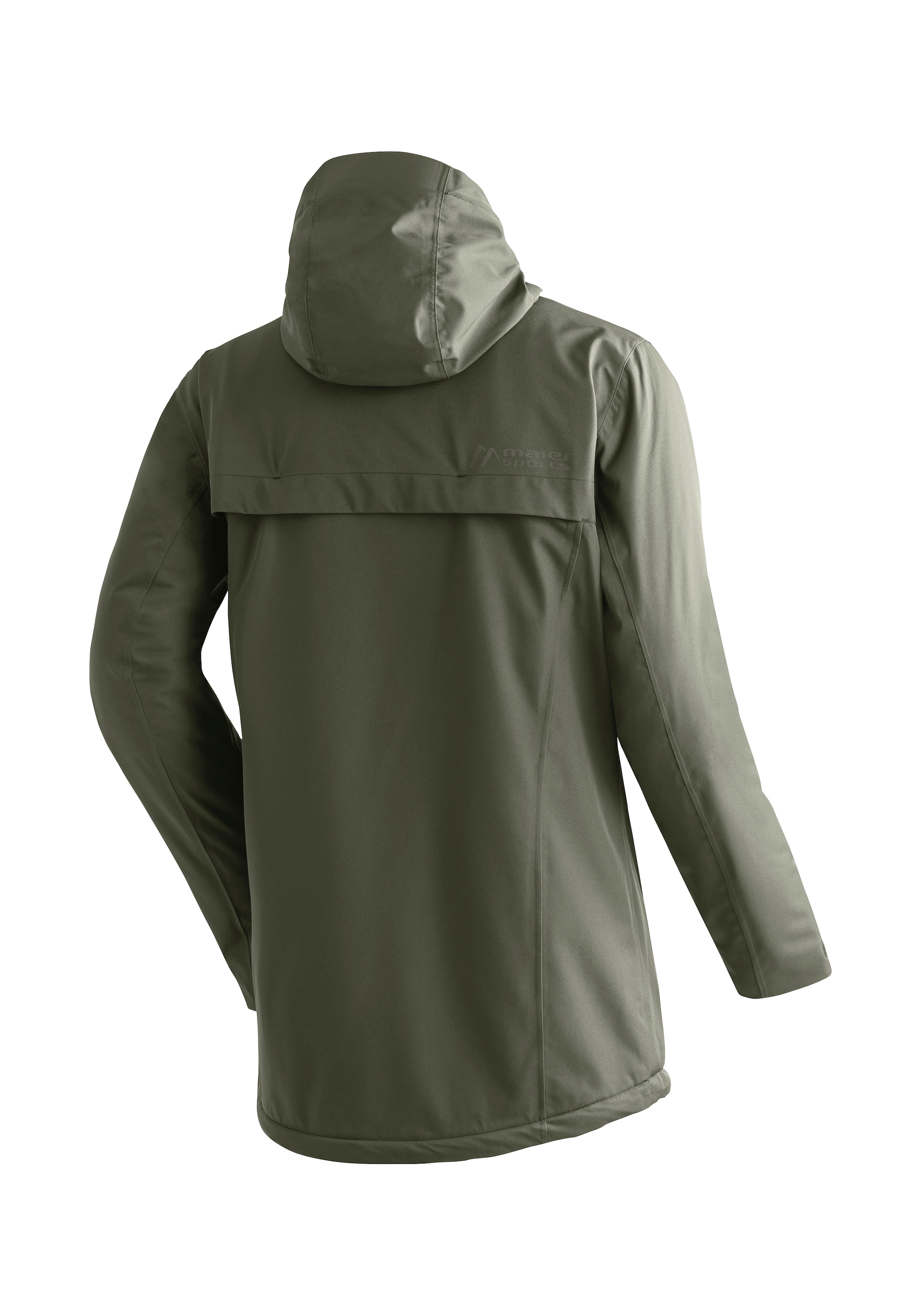 Maier Sports Outdoorjacke »HE-JACKE MTEX EL. PEYOR LONG« mit sportlichem Look, robustes Obermaterial, längere Form