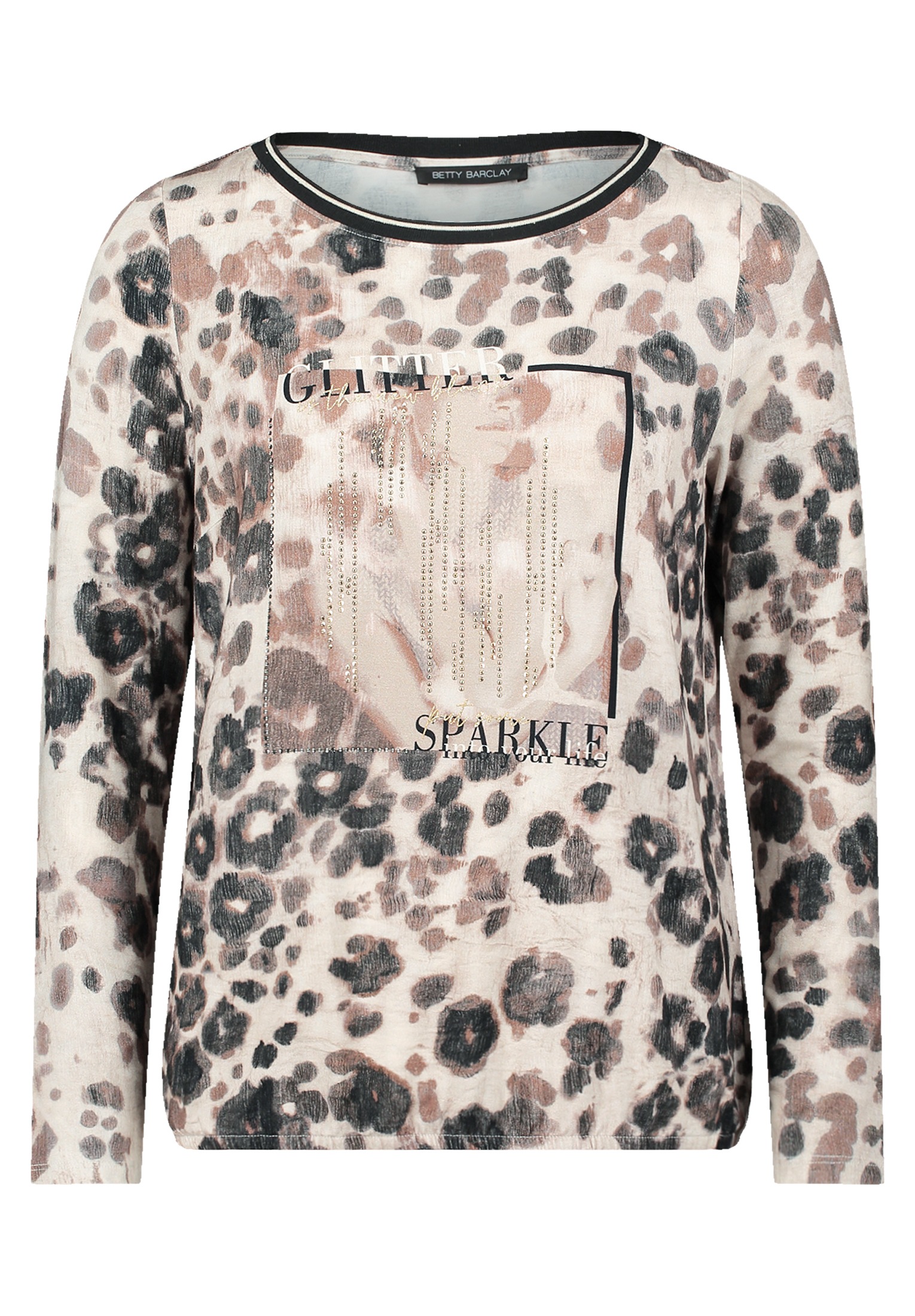 Betty Barclay Kurzarmshirt "Damen Casual-Shirt mit Gummizug" 1 Stk. tlg. günstig online kaufen