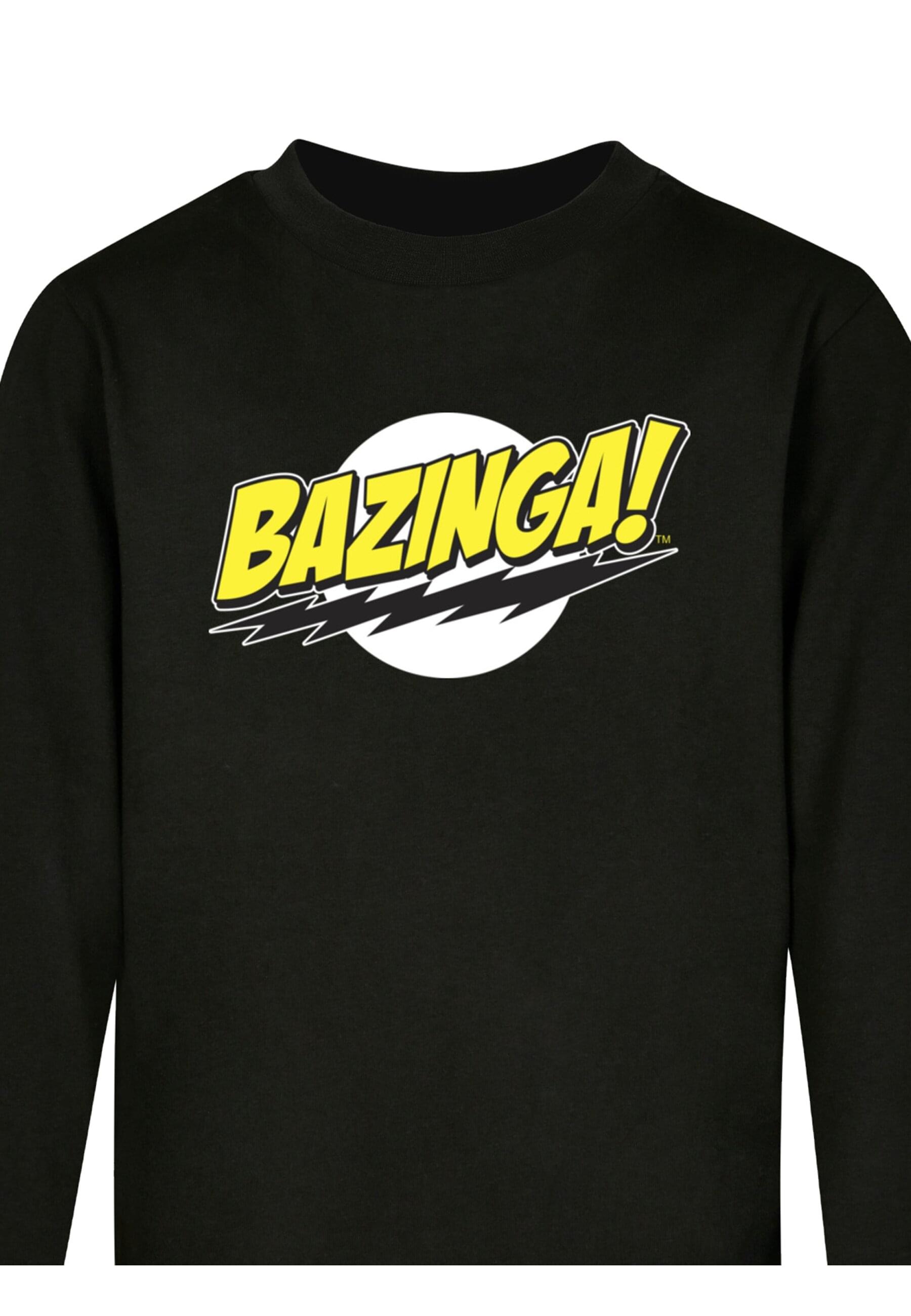 ABSOLUTE CULT Longsleeve »ABSOLUTE CULT Herren Kids Big Bang Theory - Bazinga Longsleeve«, (1 tlg.)