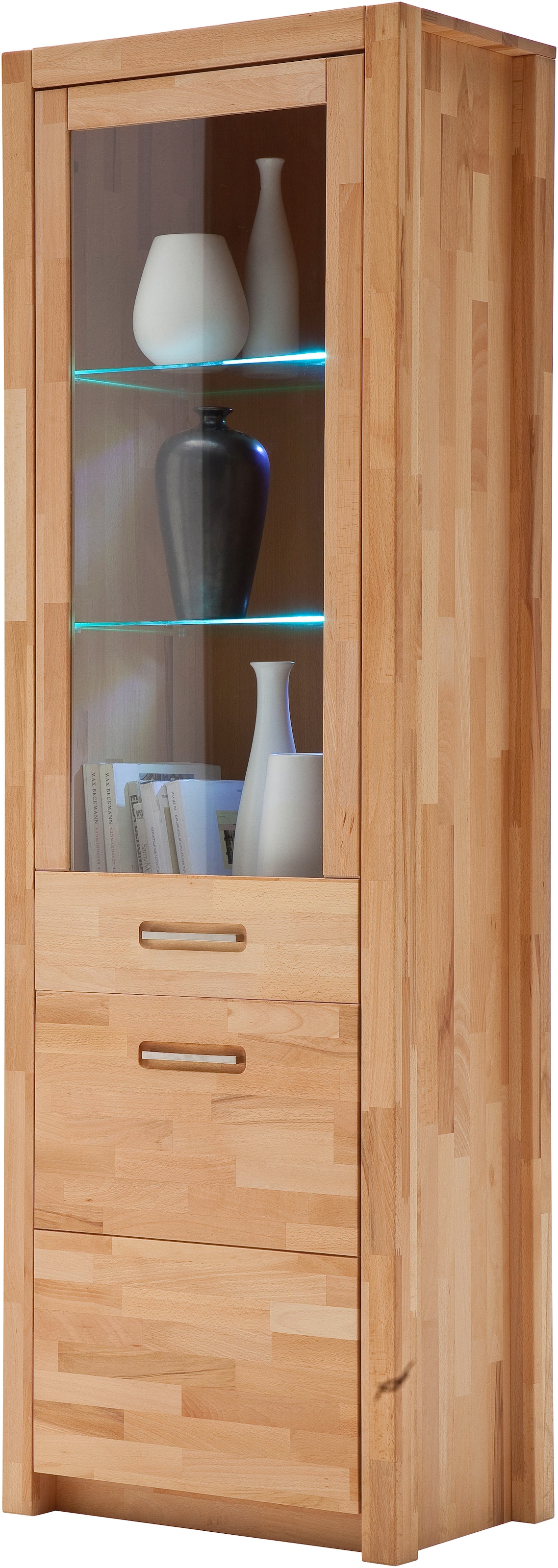 MCA living Vitrine "Fenja Standvitrine, Glasvitrine, Stauraumvitrine, Hochs günstig online kaufen