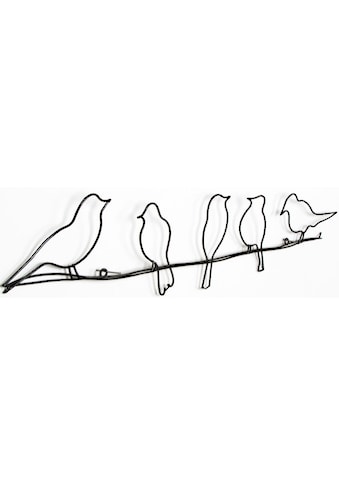 Art for the home Metallbild »Metal Art - Vogel« (1 St.)...