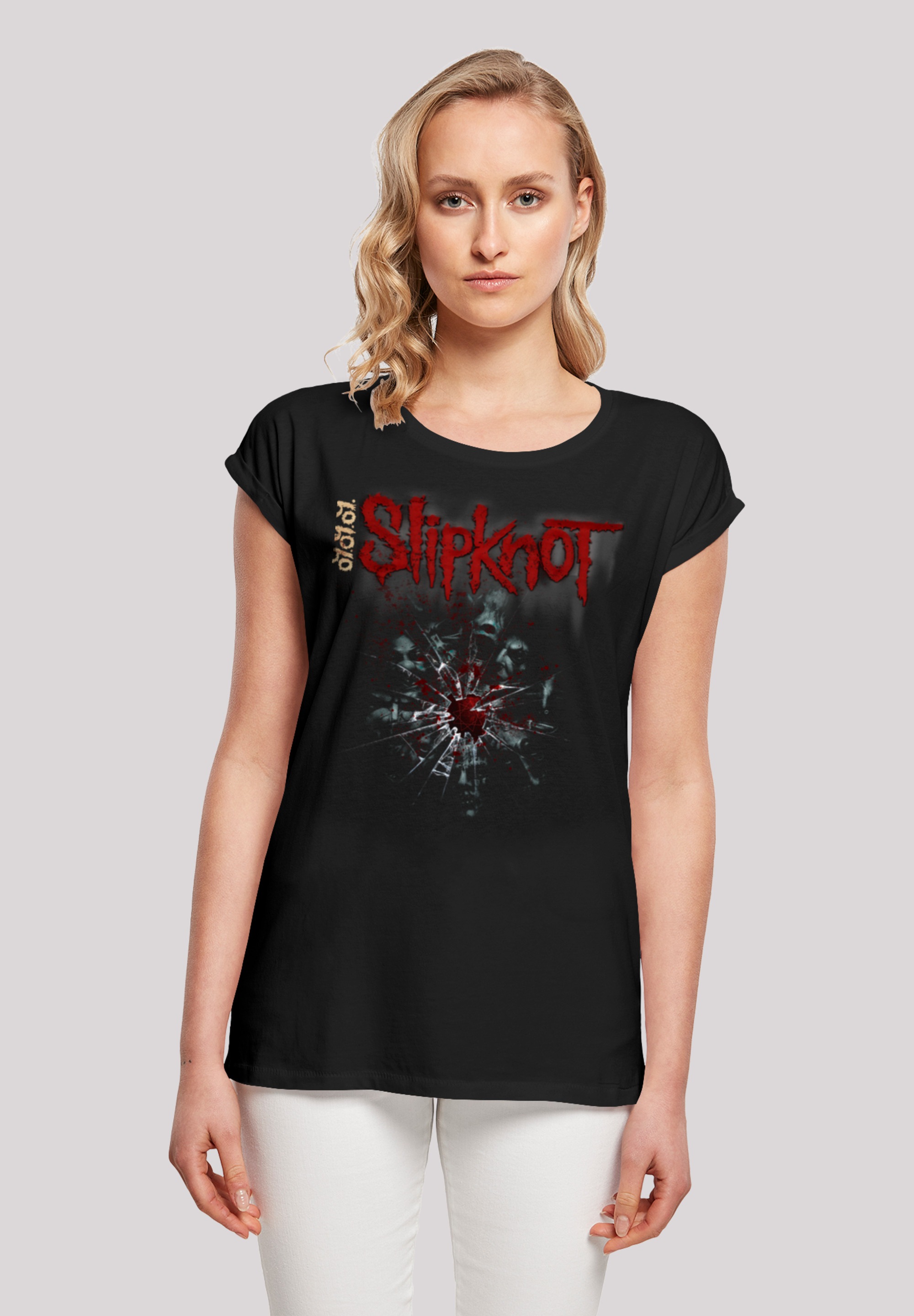 F4NT4STIC T-Shirt »Slipknot Metal Band«, Print