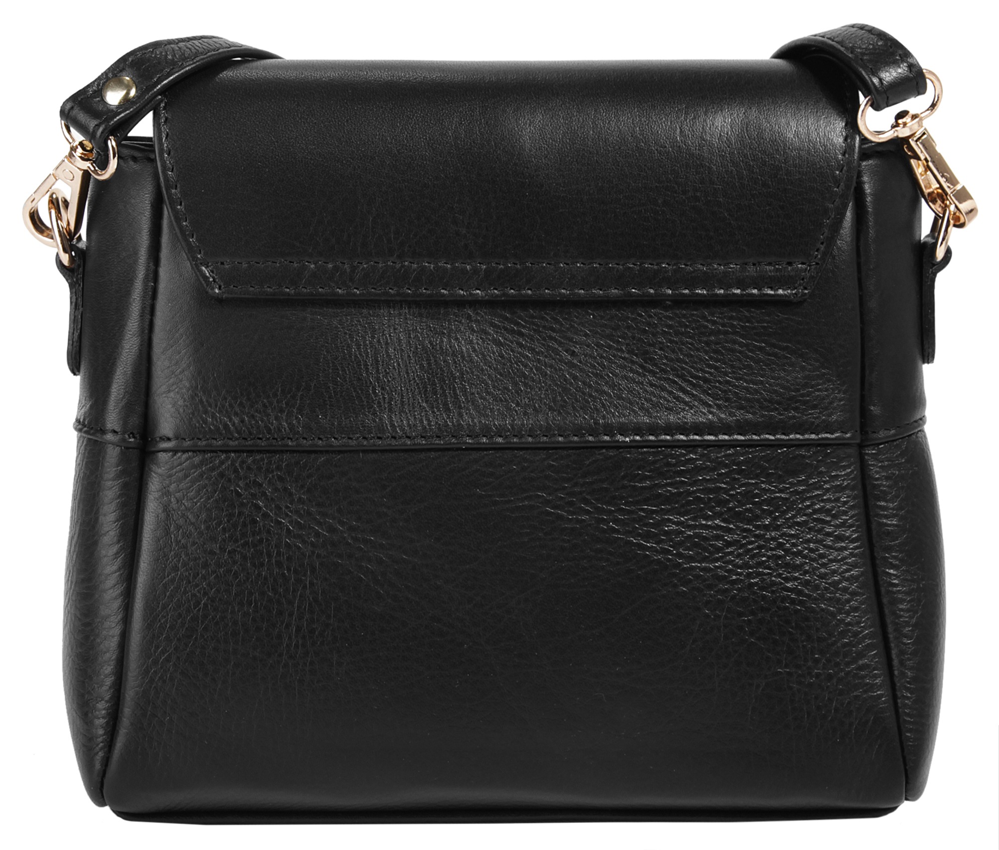 Cluty Umhängetasche, echt Leder, Made in Italy