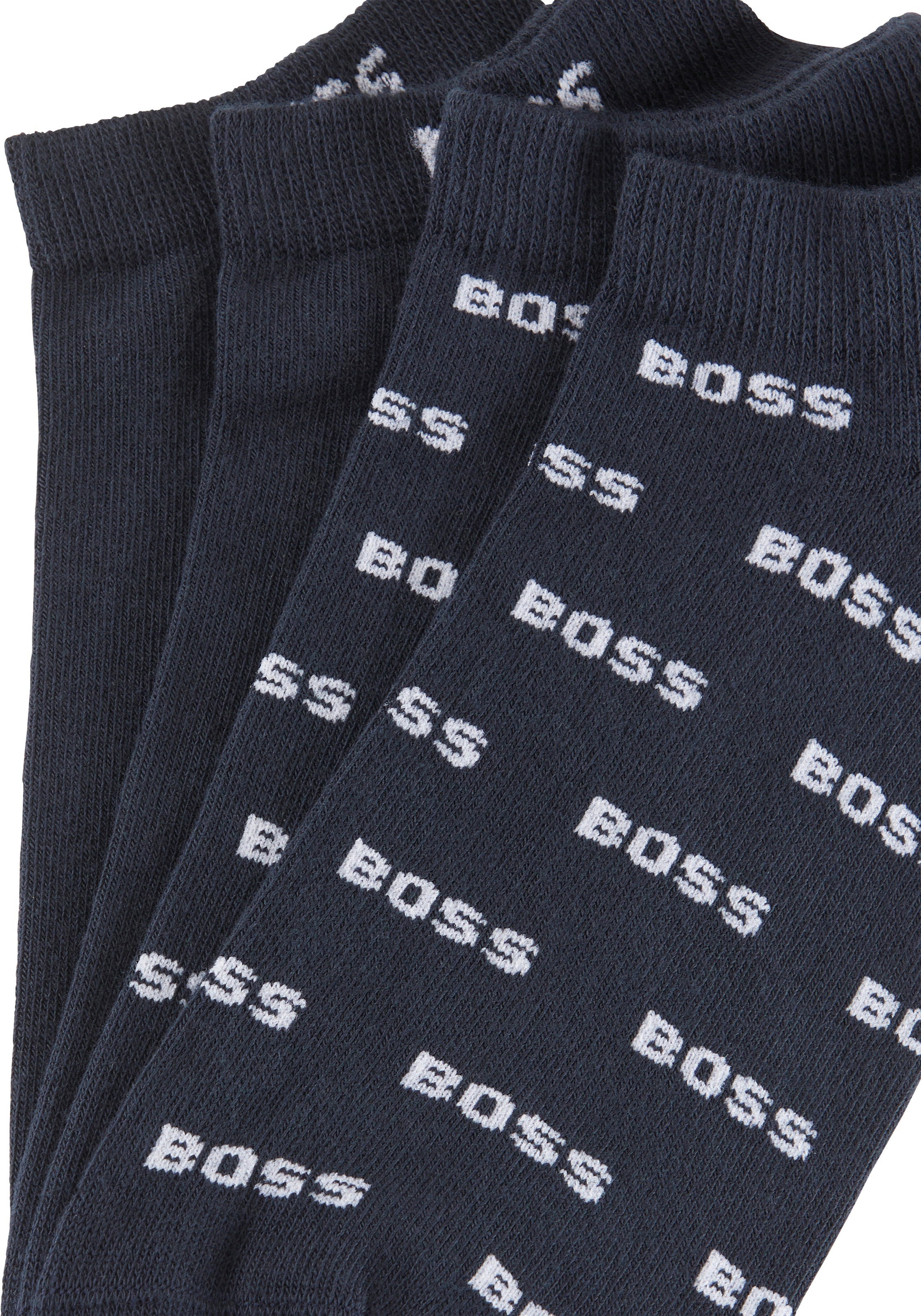 BOSS Socken, (Set, 2 Paar), mit BOSS Schriftzug günstig online kaufen