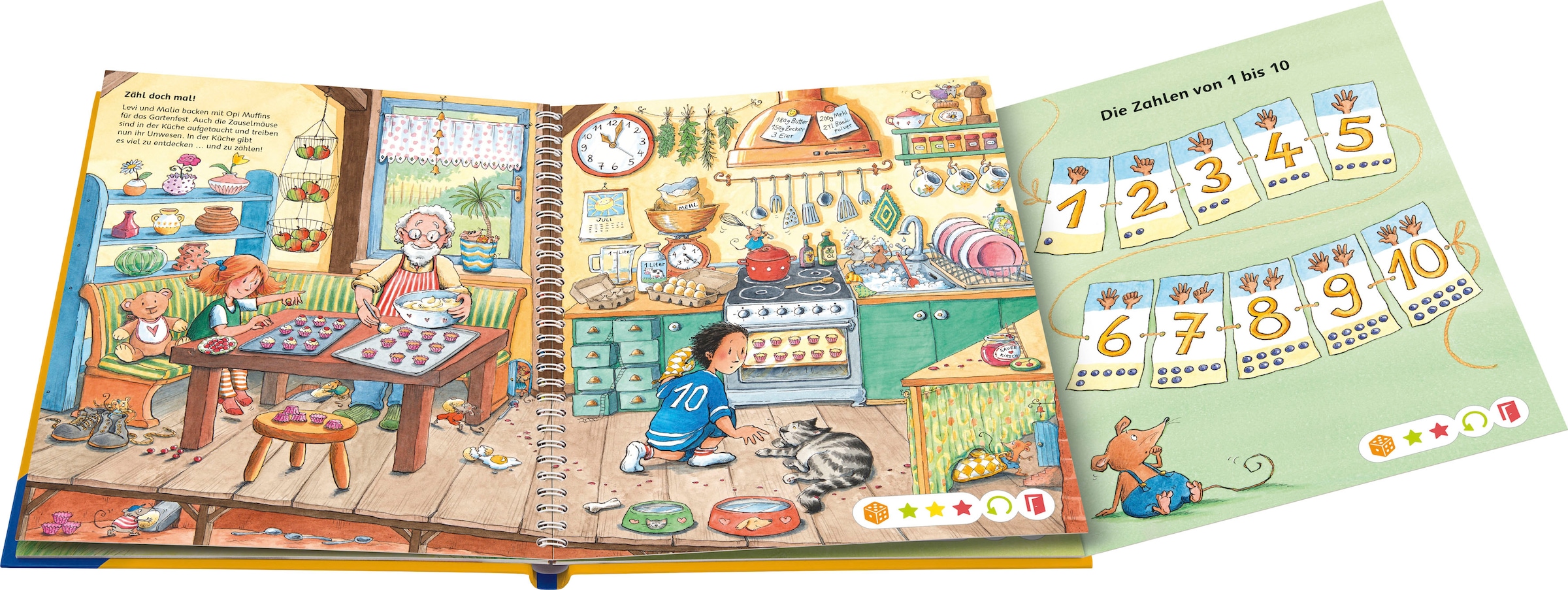 Ravensburger Buch »tiptoi® Zahlen und Mengen«, Made in Europe