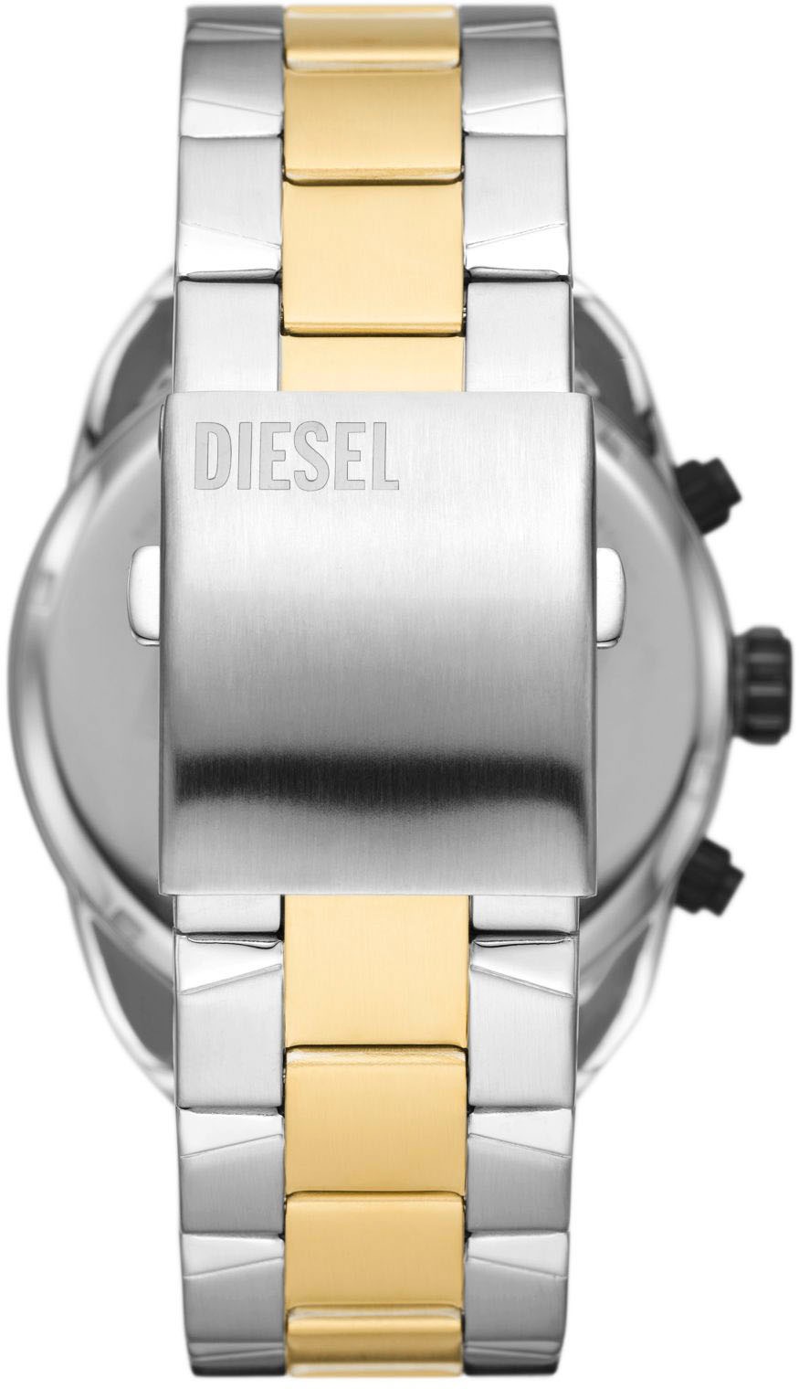 Diesel Chronograph »SPIKED«, Quarzuhr, Armbanduhr, Herrenuhr, Stoppfunktion, Edelstahlarmband