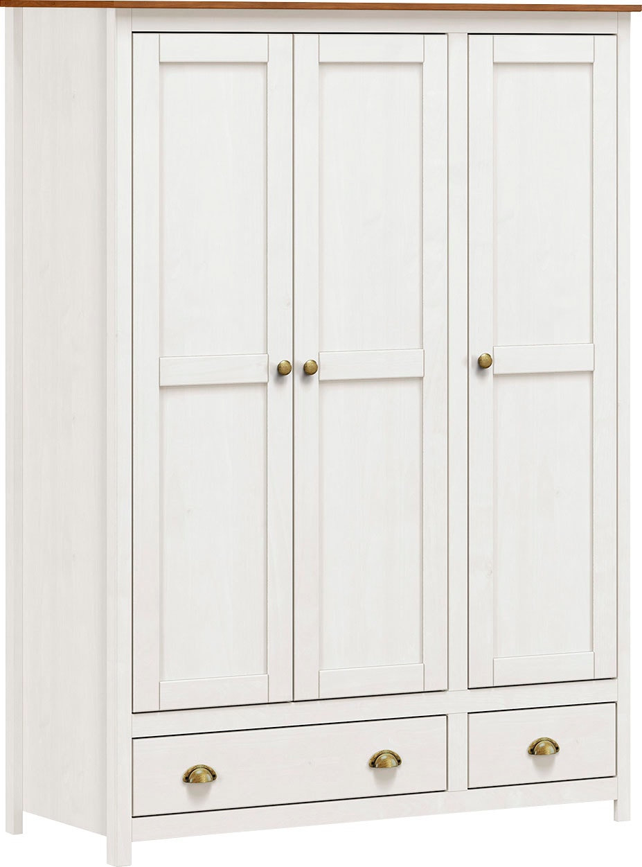 Möbilia Kleiderschrank "Salgen" im Landhaus-Stil