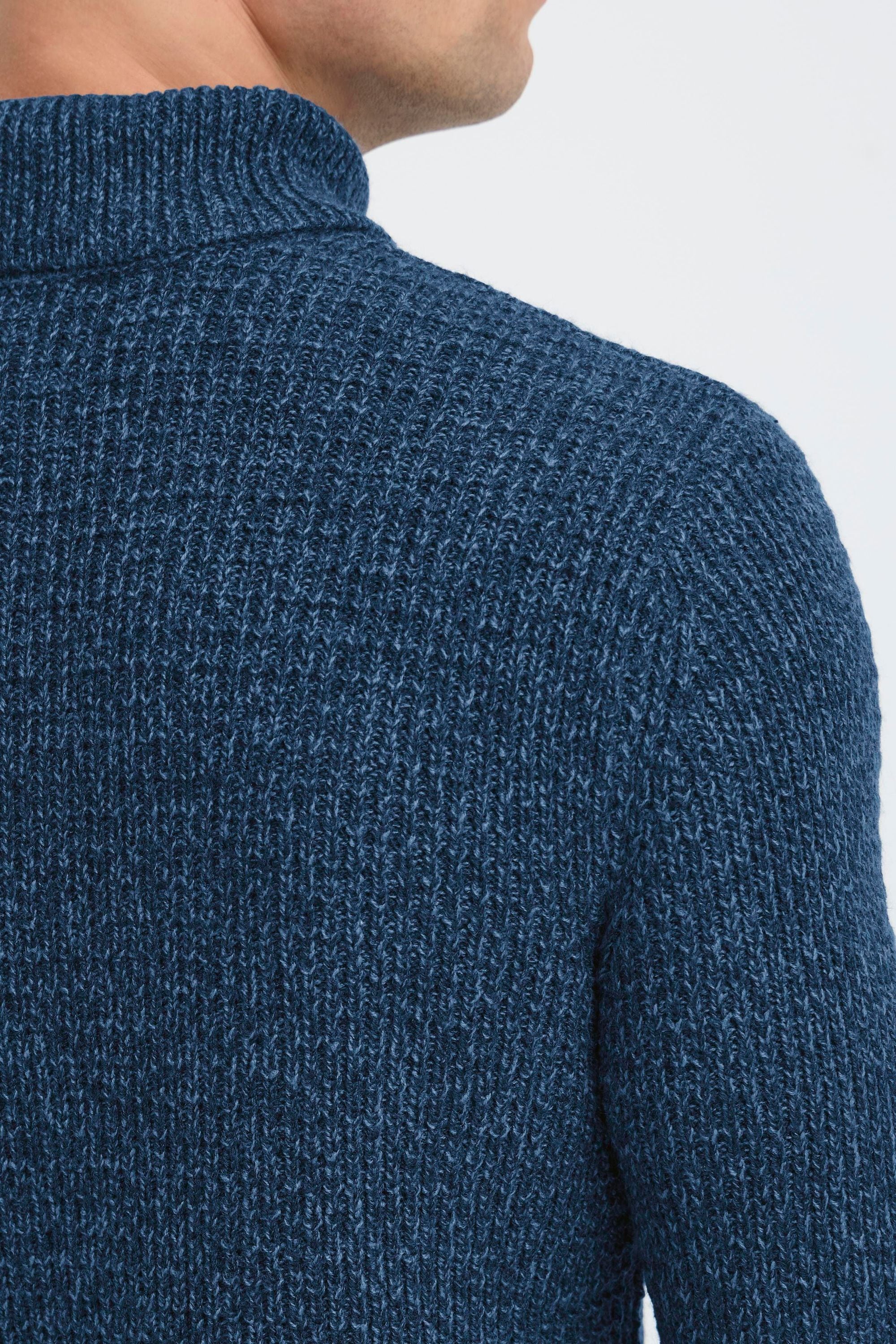 Blend Rollkragenpullover »BHMPatta« Stilvoller Basic Strickpullover mit Rollkragen