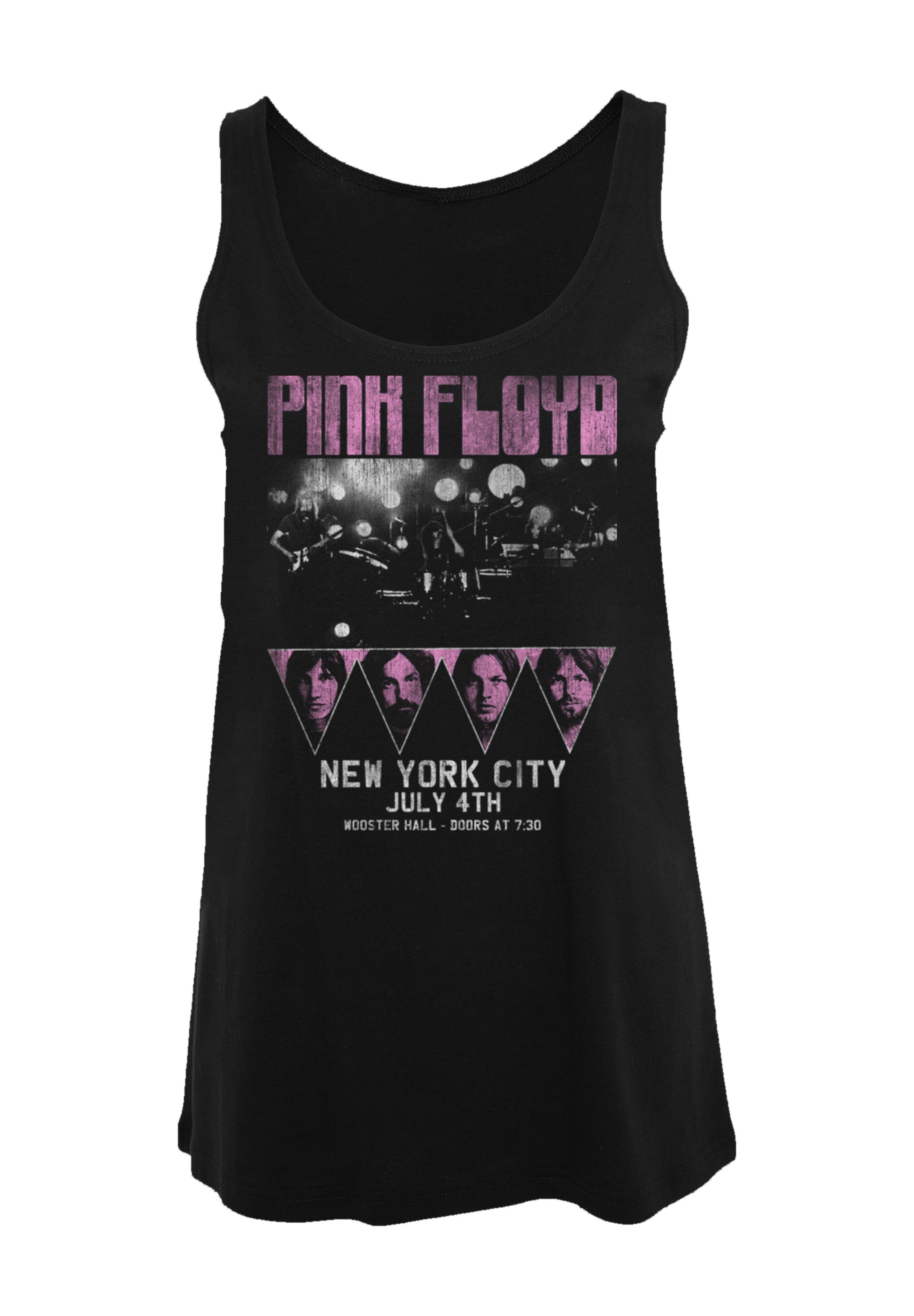 F4NT4STIC T-Shirt »Pink Floyd Tour NYC«, Print