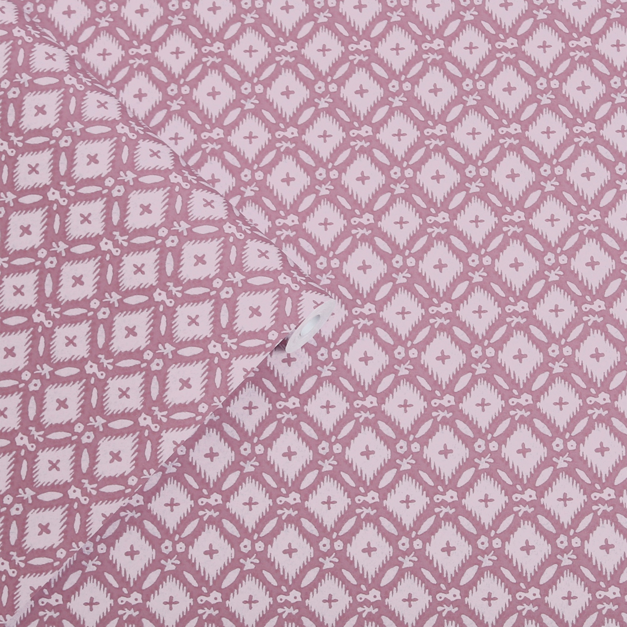 LAURA ASHLEY Vliestapete "Whitebrook" geometrisch glatt 10mx52cm (ca. 5m2)