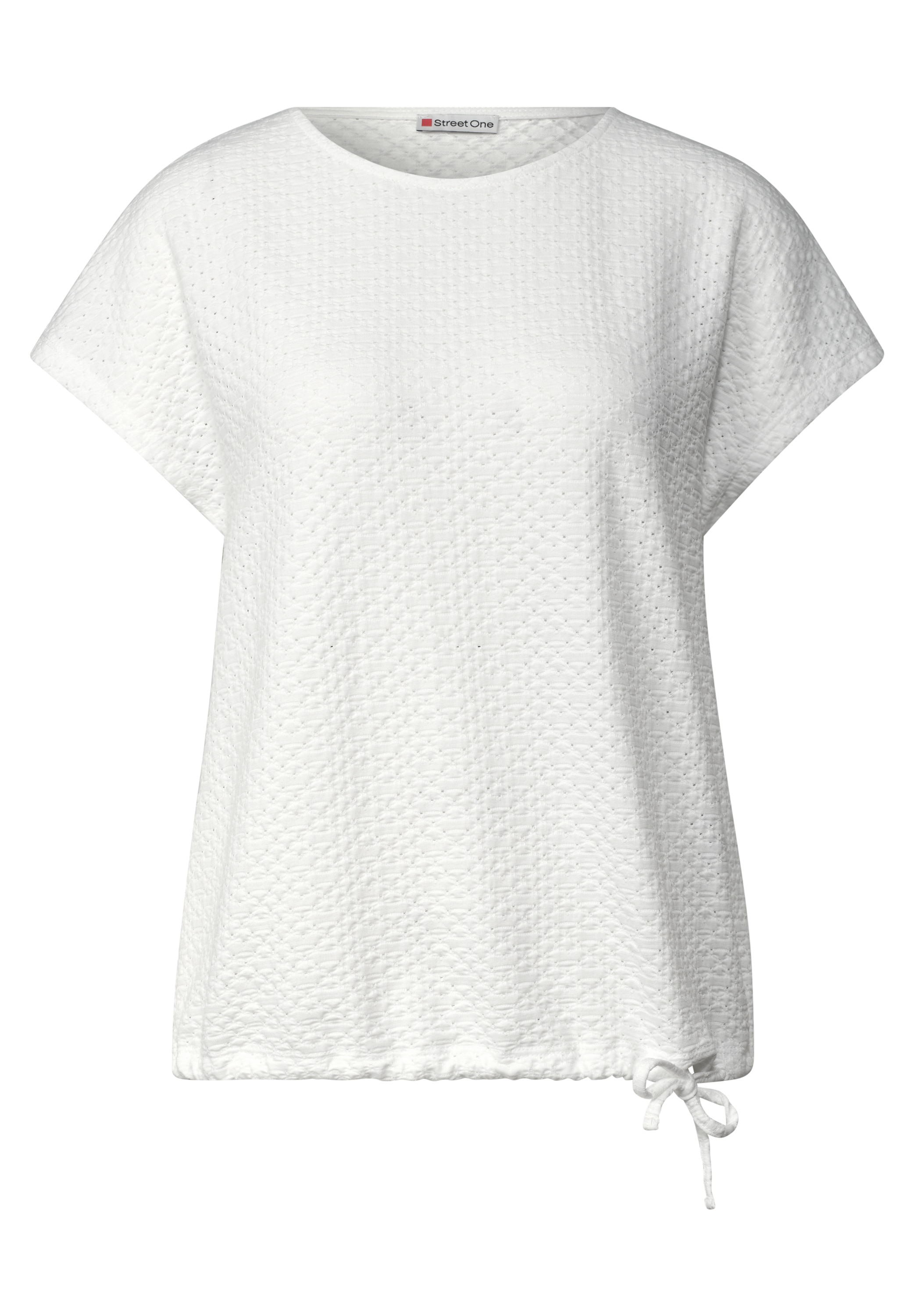 STREET ONE T-Shirt mit Rundhalsausschnitt