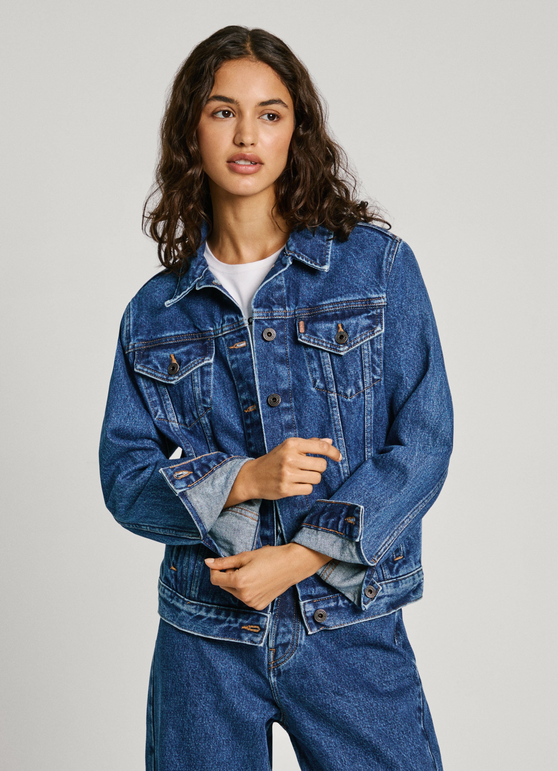 Pepe Jeans Jeansjacke "REGULAR JACKET", in authentischer Denim-Qualität