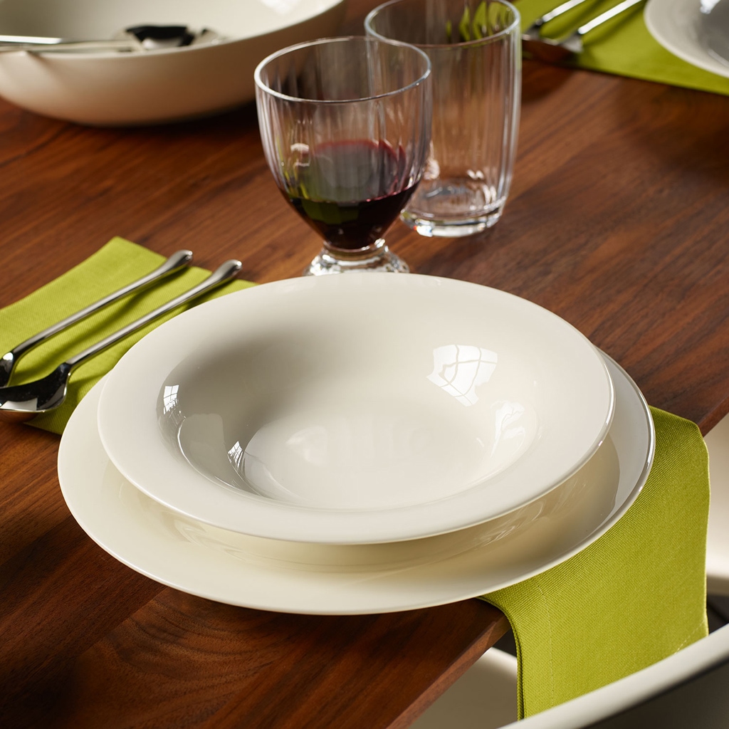 Villeroy & Boch Suppenteller »Suppenteller New Cottage Basic ø 23,1 cm weiß«