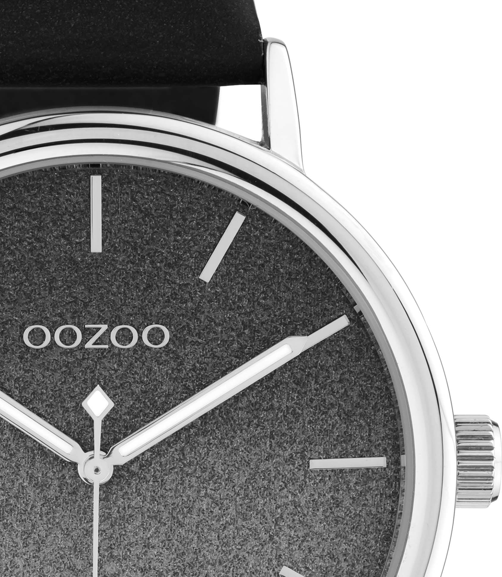 OOZOO Quarzuhr »C10939«, Armbanduhr, Damenuhr, Lederarmband