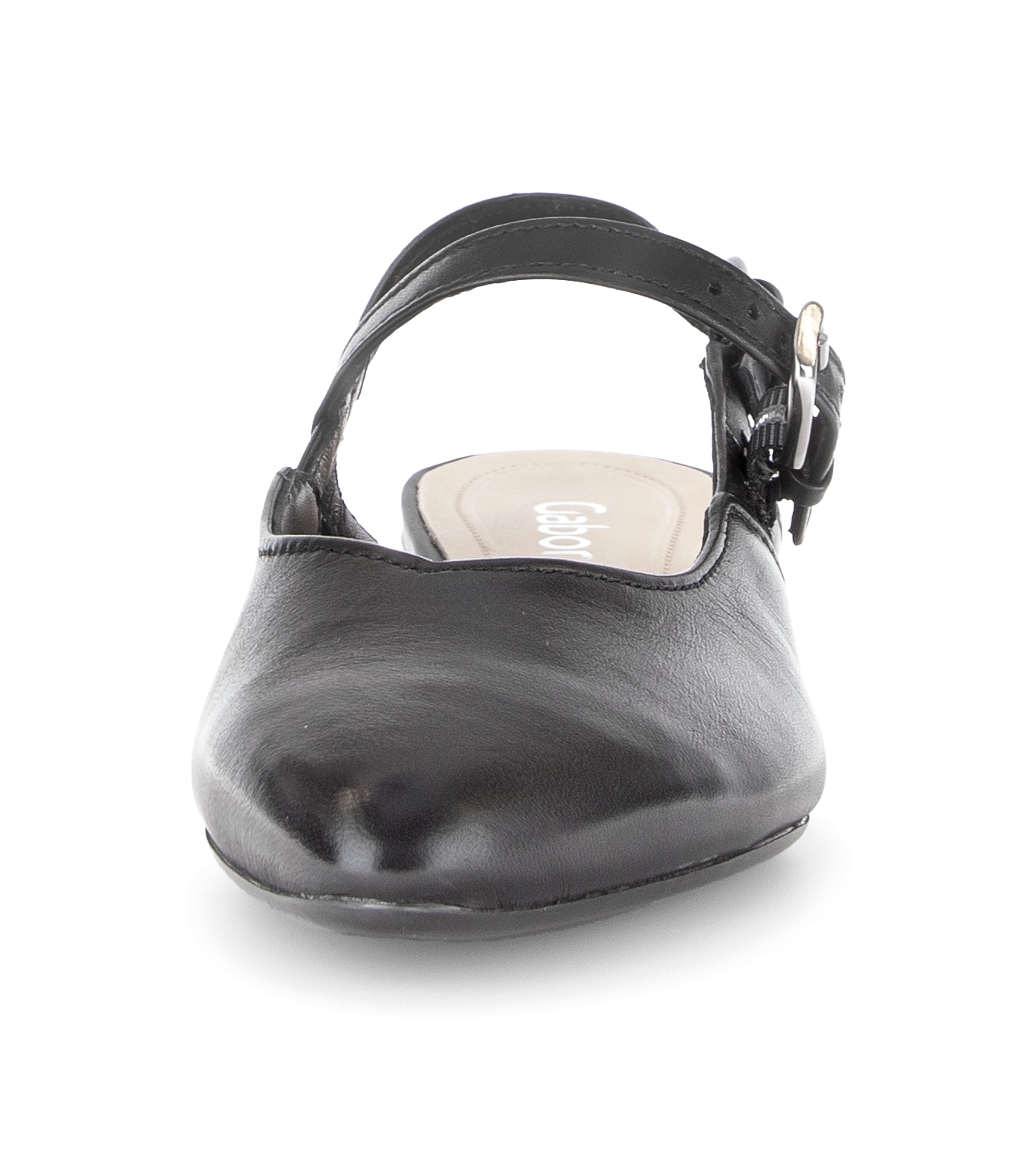 Gabor Slingpumps  Blockabsatz, Businessschuh mit zwei verstellbaren Schnallen