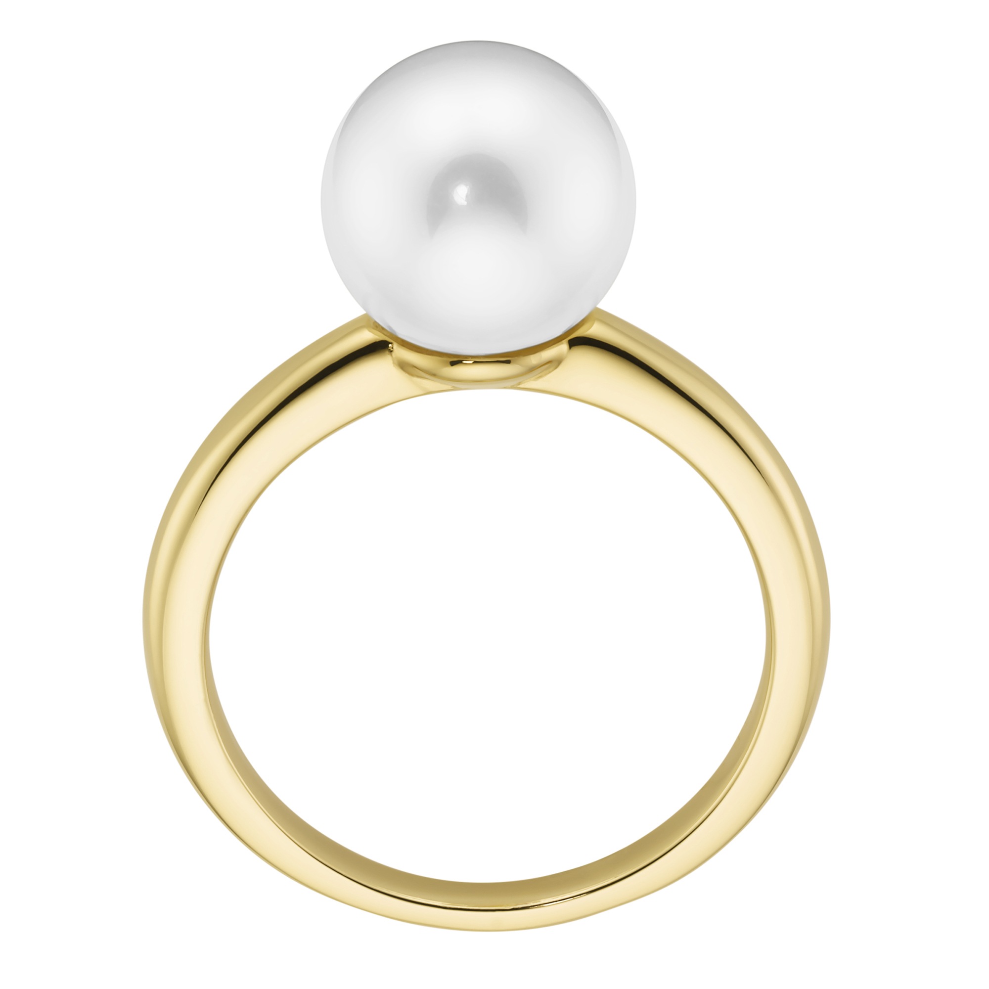 GIORGIO MARTELLO MILANO Perlenring »mit Muschelkern-Perle, Silber 925«