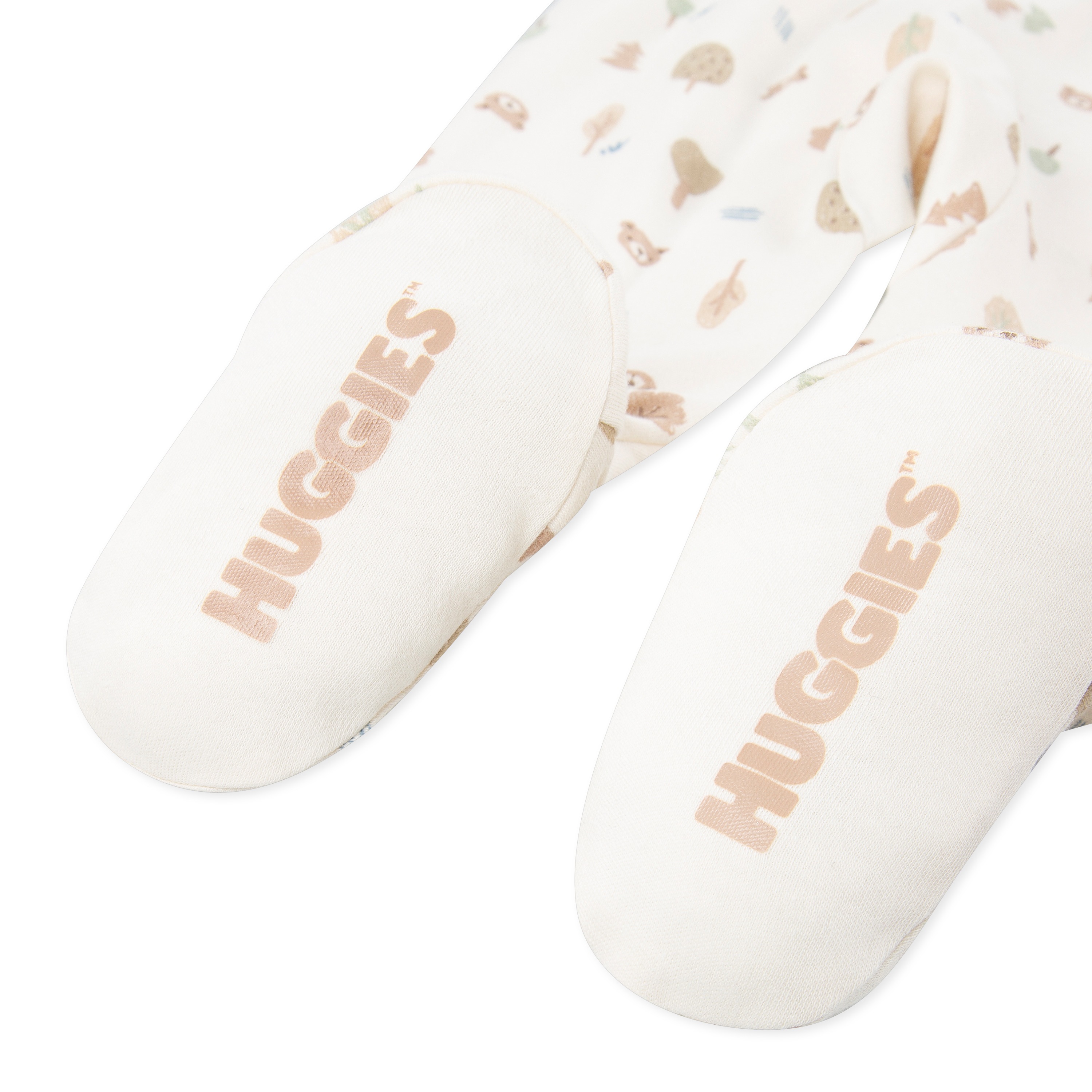 Thumbnail - HUGGIES babywear Strampler "HUGB FOOTED COVERALL", allover mit Bärchen und Sternen bedruckt