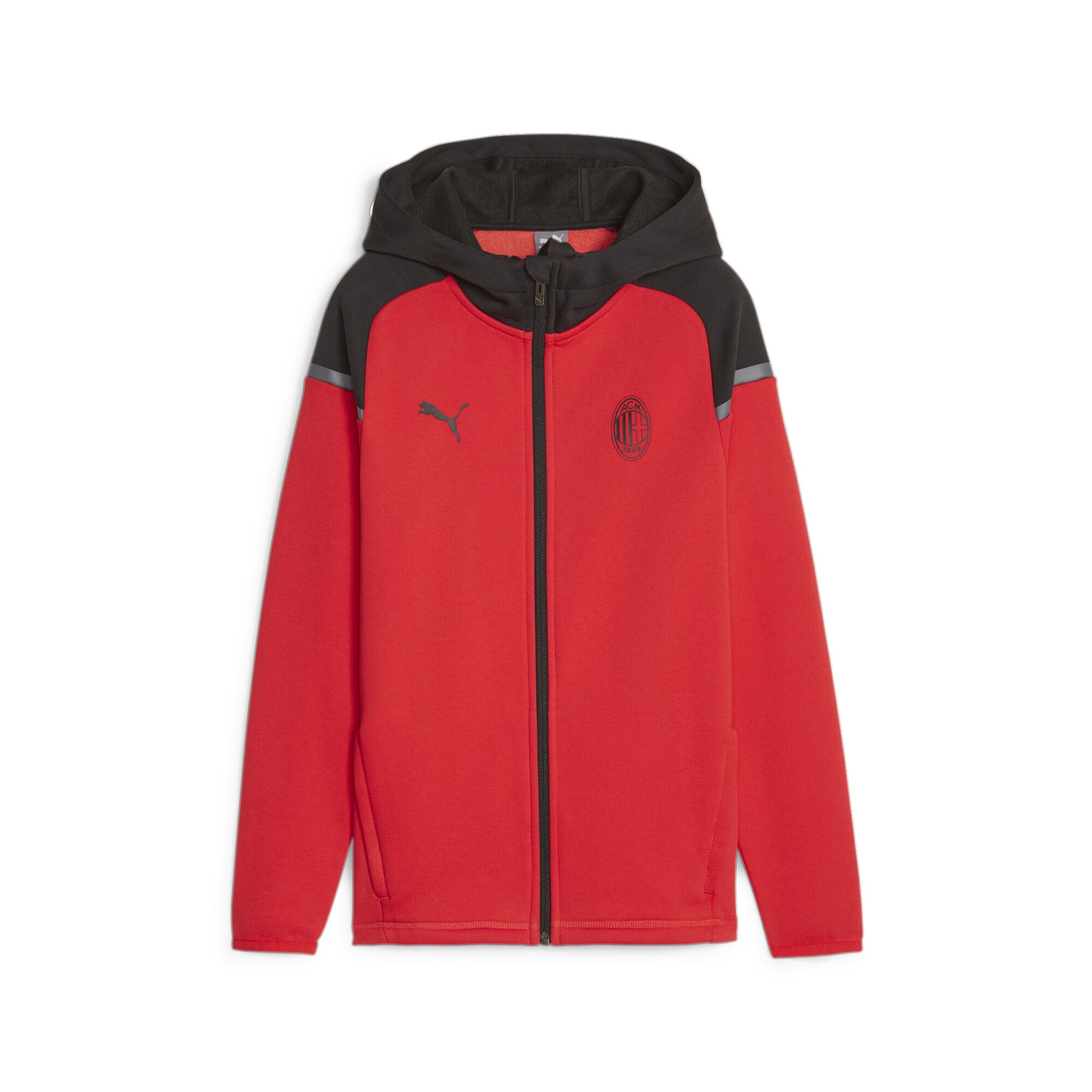 PUMA Trainingsjacke »AC Milan BAUR Casuals Jugendliche« Football Kapuzenjacke 