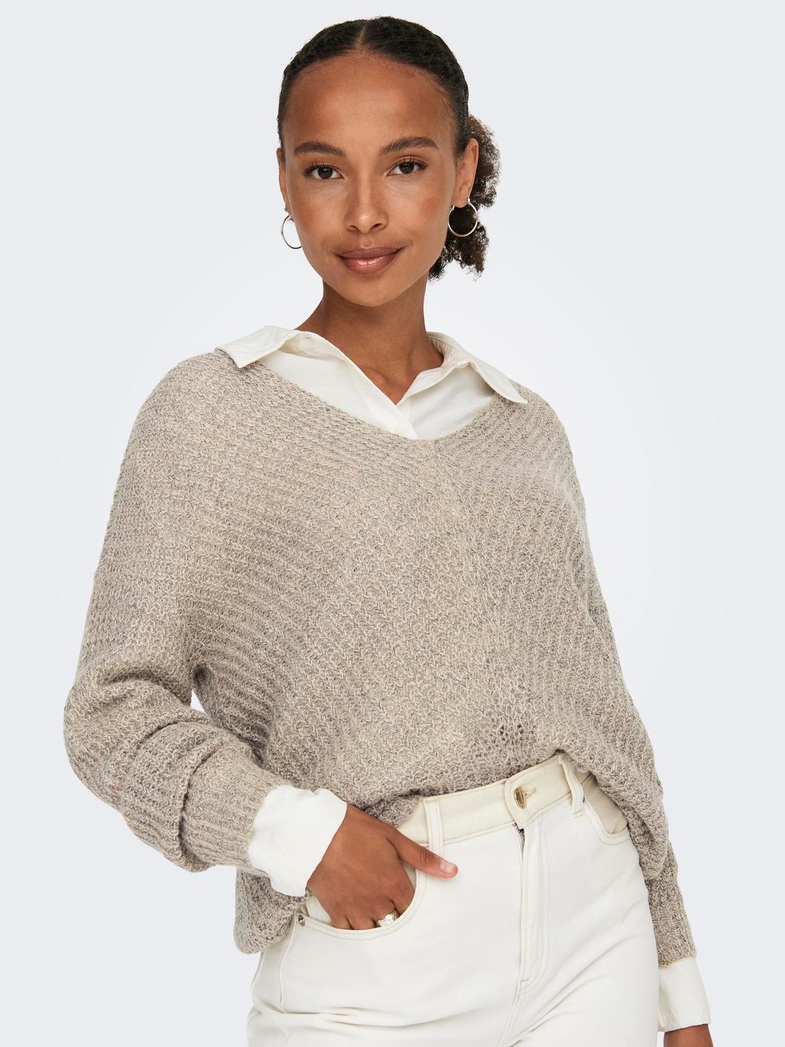 JDY Strickpullover »JDYNEW MEGAN L/S PULLOVER KNT NOOS«