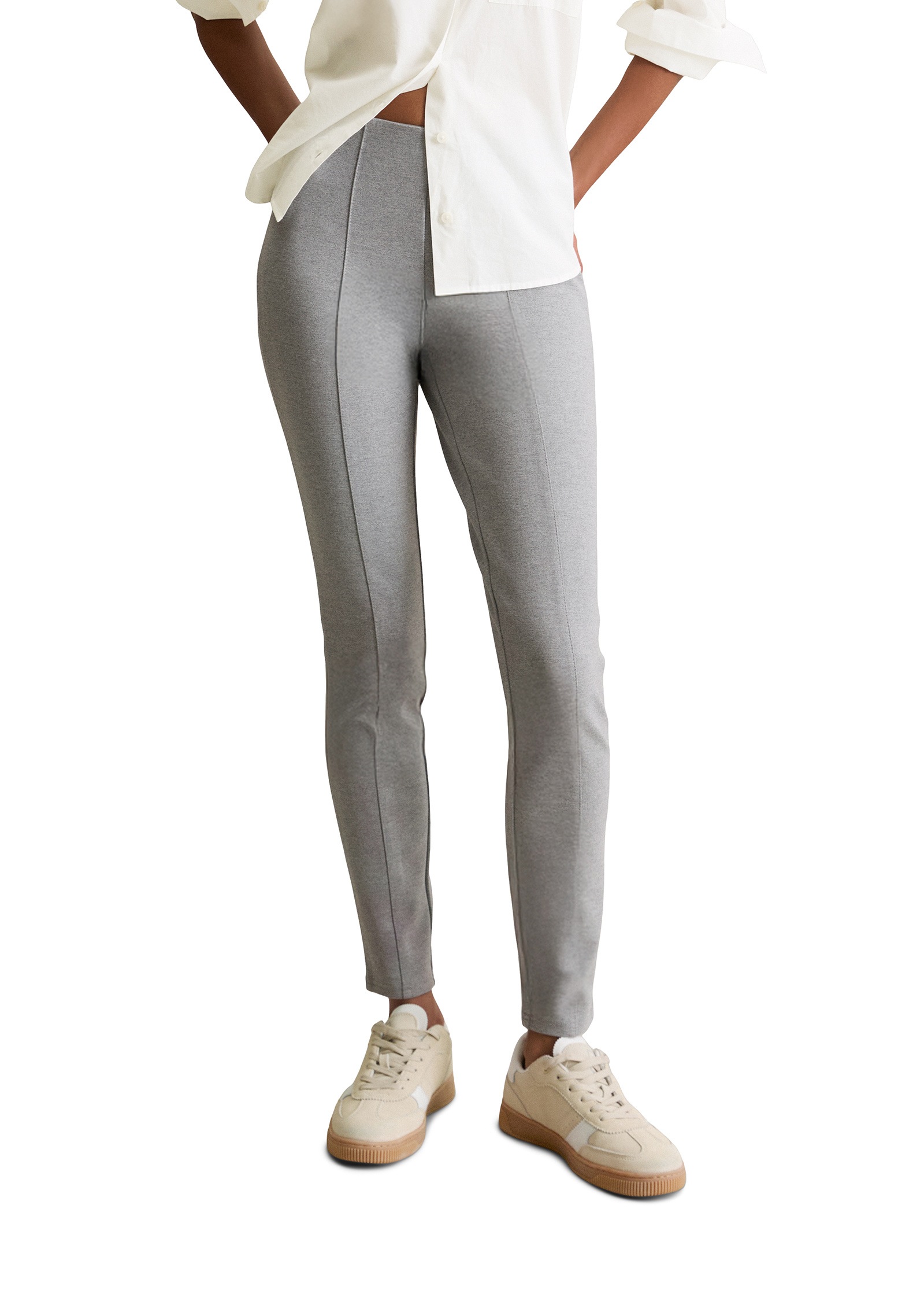 Marc OPolo DENIM Chinohose "aus kompaktem Interlock" günstig online kaufen