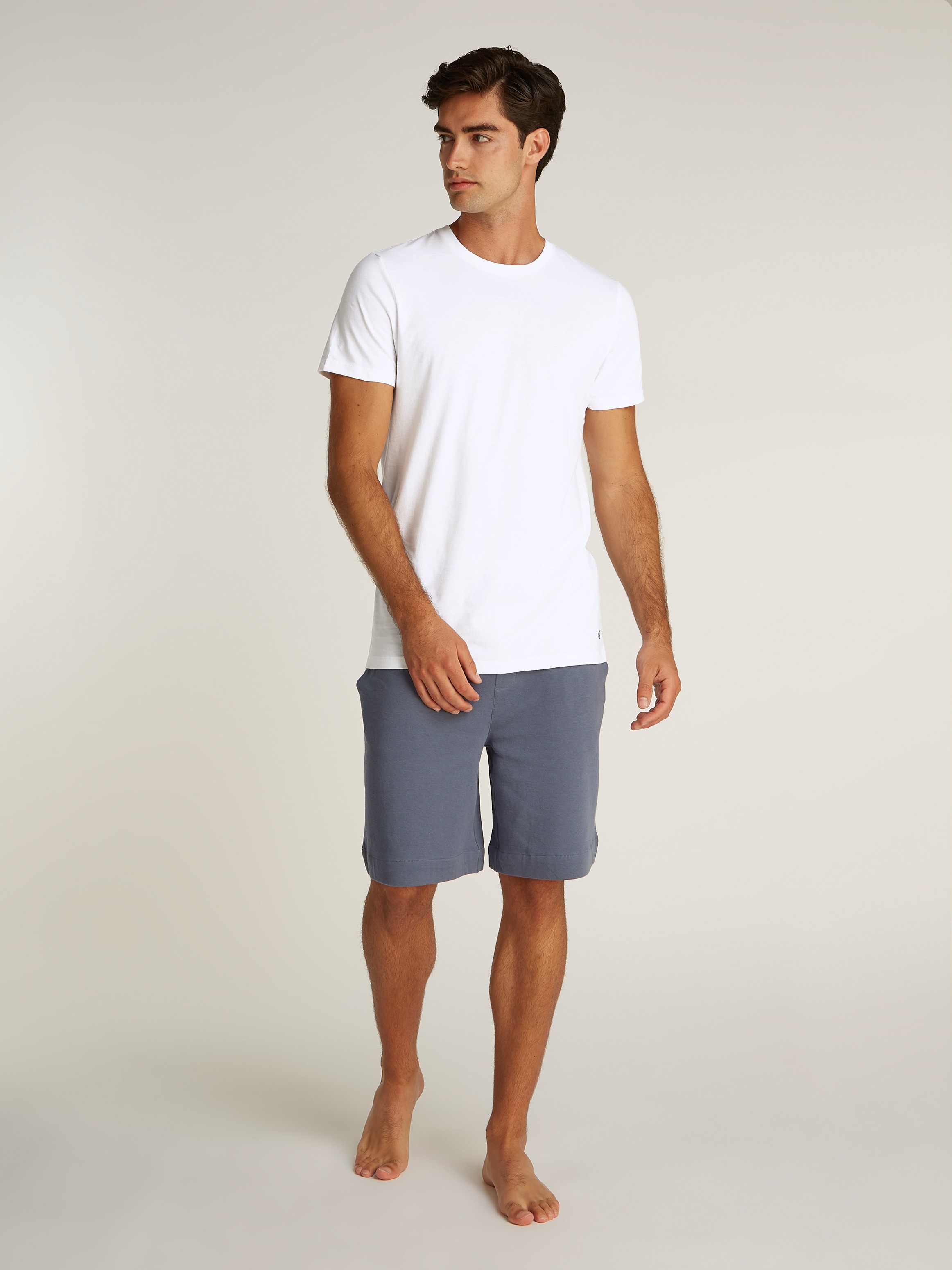 Calvin Klein Underwear T-Shirt »S/S CREW NECK 3PK«, (Packung, 3 tlg., 3er-Pack), mit Logostickerei