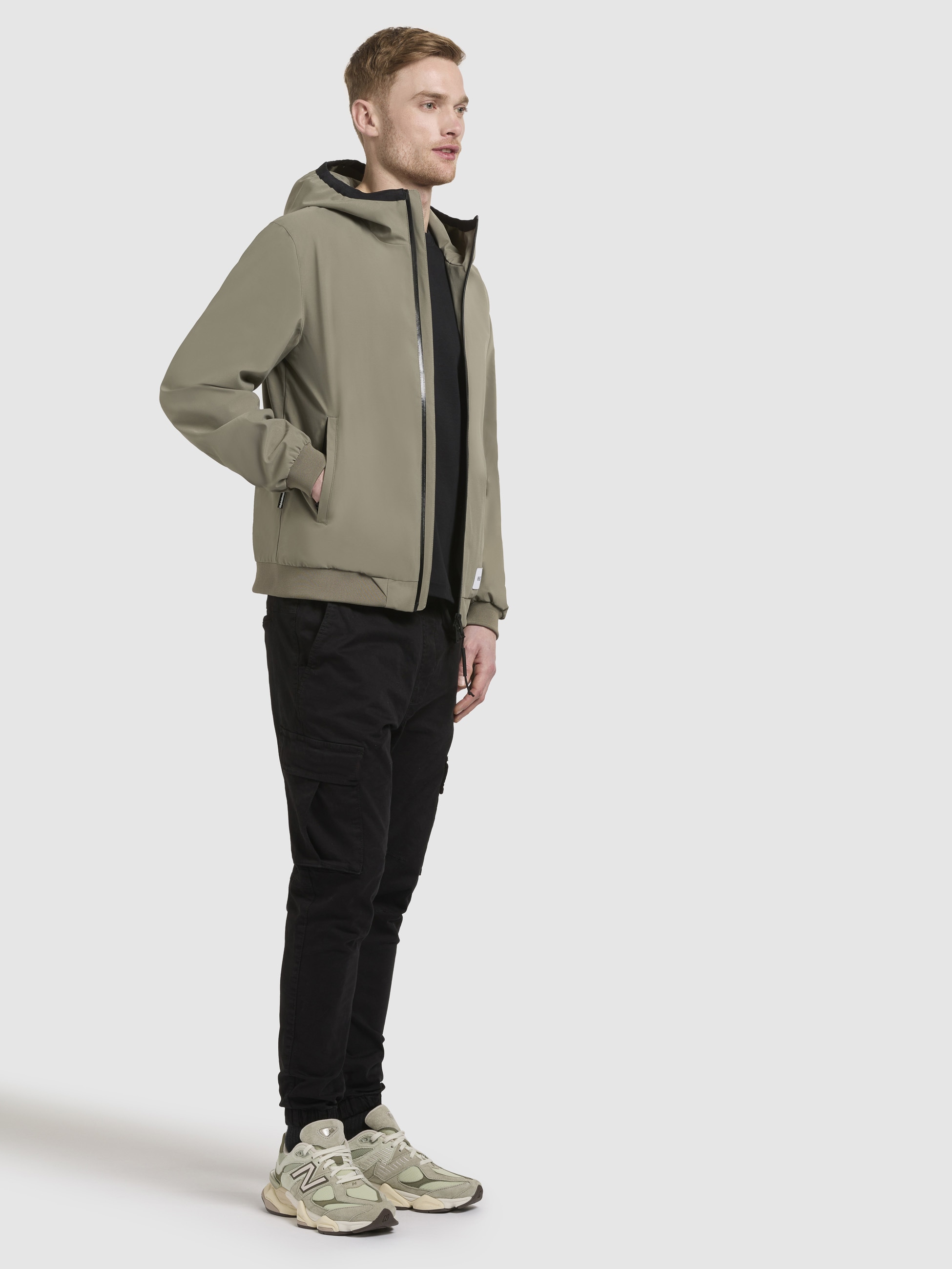 khujo Anorak »LARM«, mit Kapuze