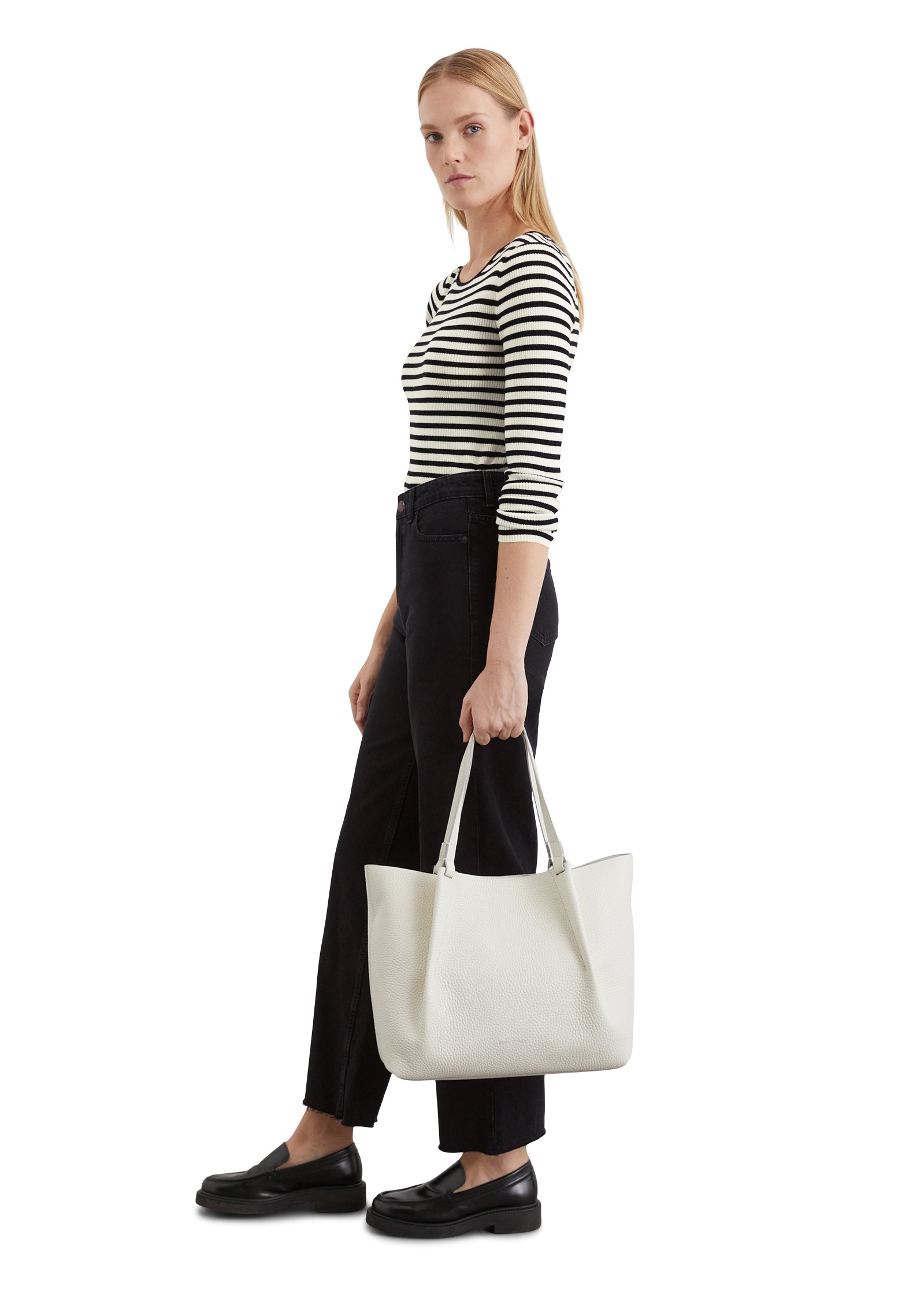 Marc O'Polo Shopper »aus genarbtem Rindleder«