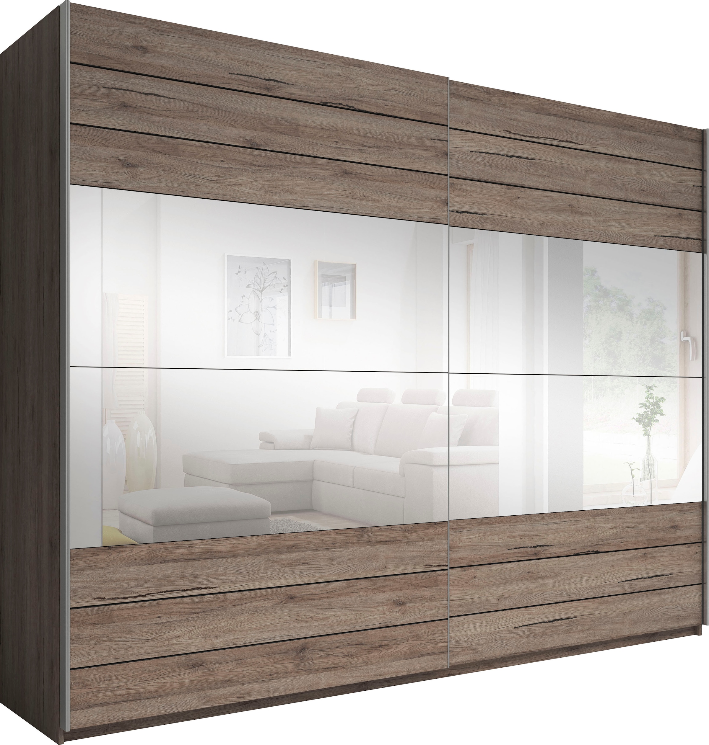Home affaire Schwebetürenschrank "Galaxy Breite 200,220 oder 270cm breit, K günstig online kaufen