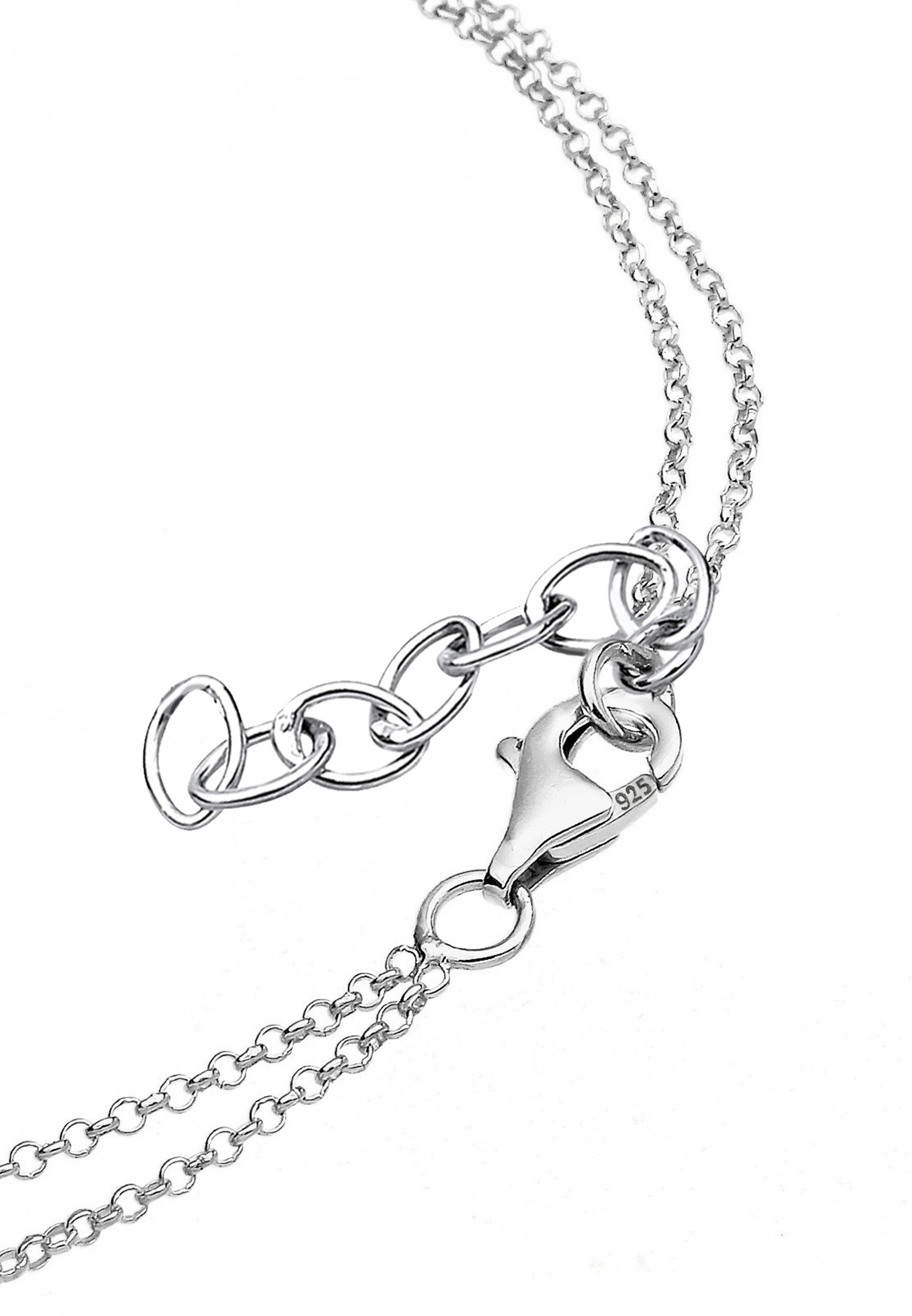 Elli Armband »Verspielt Kristalle 925 Sterling Silber«