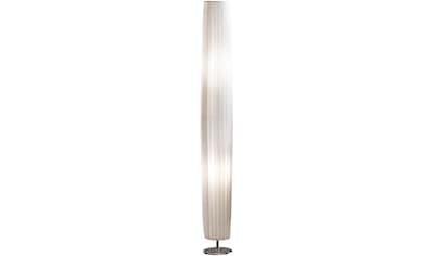 Black Friday näve LED Stehlampe »AARON«, 2 flammig-flammig, LED-Stehleuchte,  Farbe: violet/chrom,2 flammig,Kippschalter | BAUR