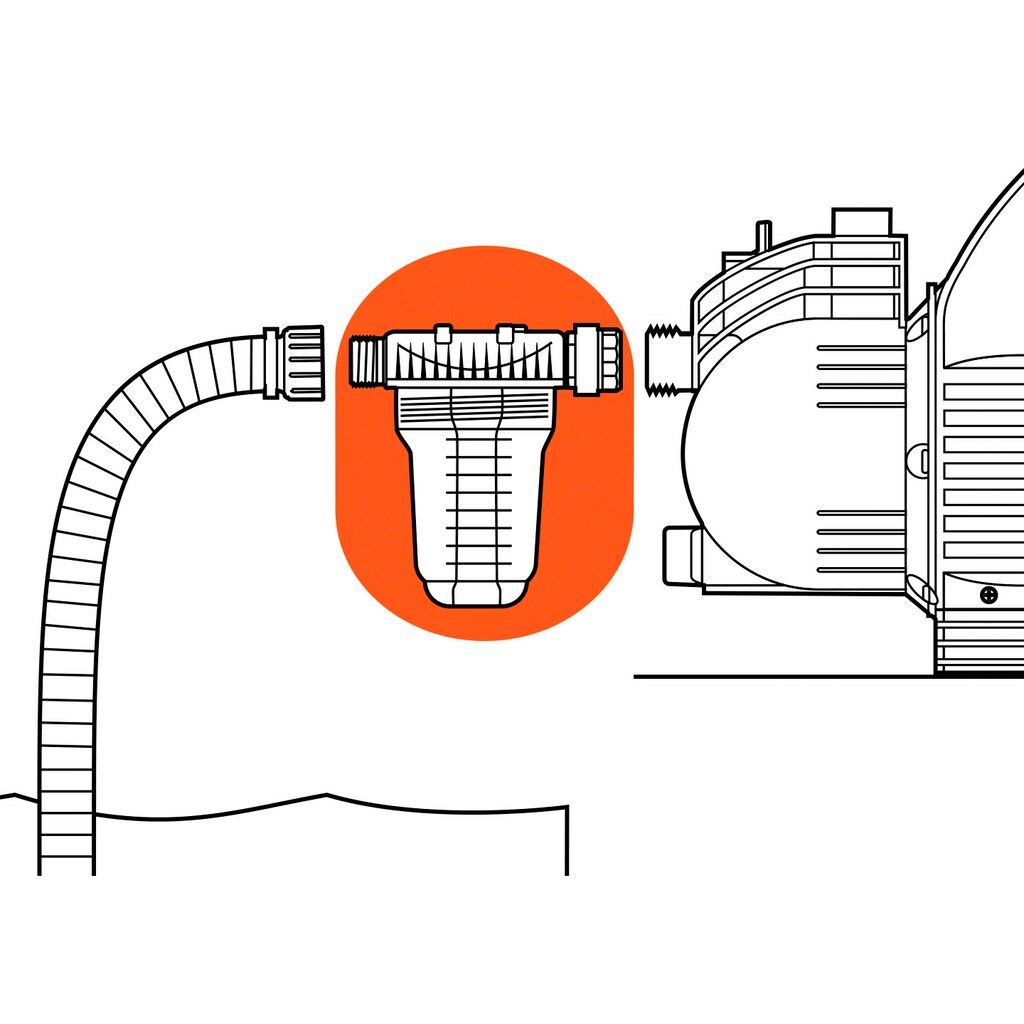GARDENA Vorfilter »01731-20«, 33,3 mm (G1")