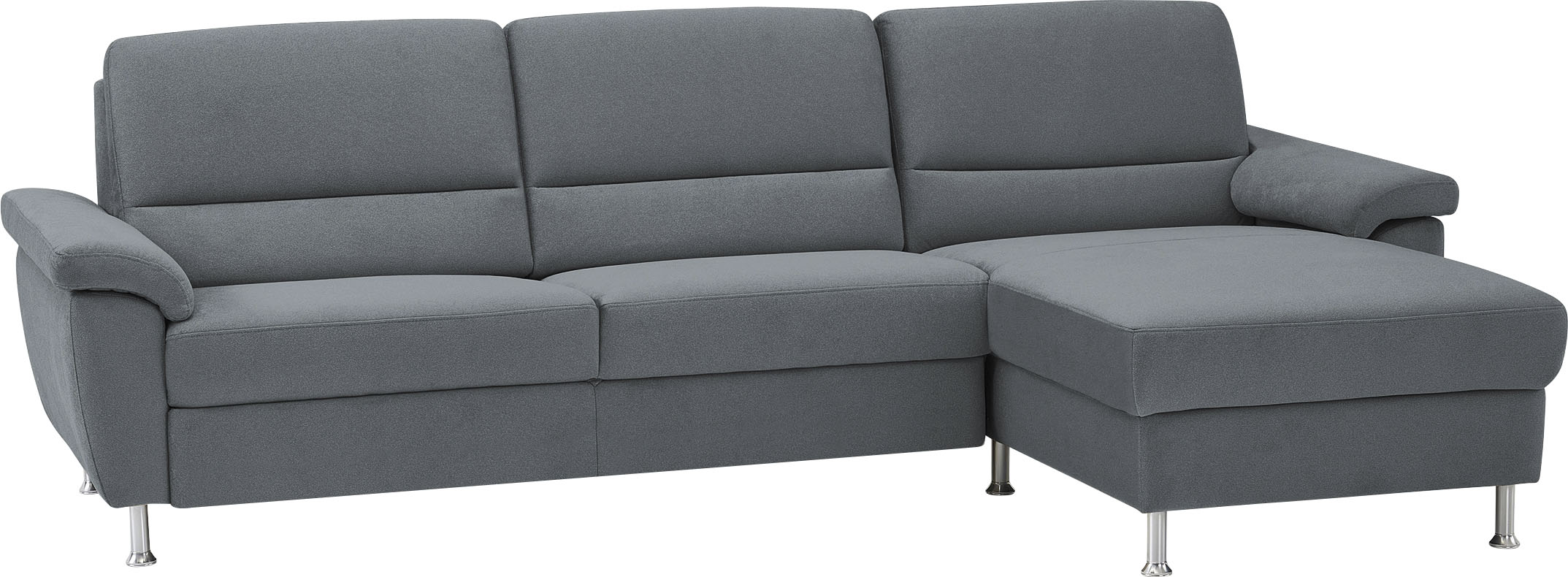 Thumbnail - CALIZZA INTERIORS Ecksofa "Onyx L-Form", Recamiere links oder rechts, wahlweise mit Bettfunktion, Breite 270 cm