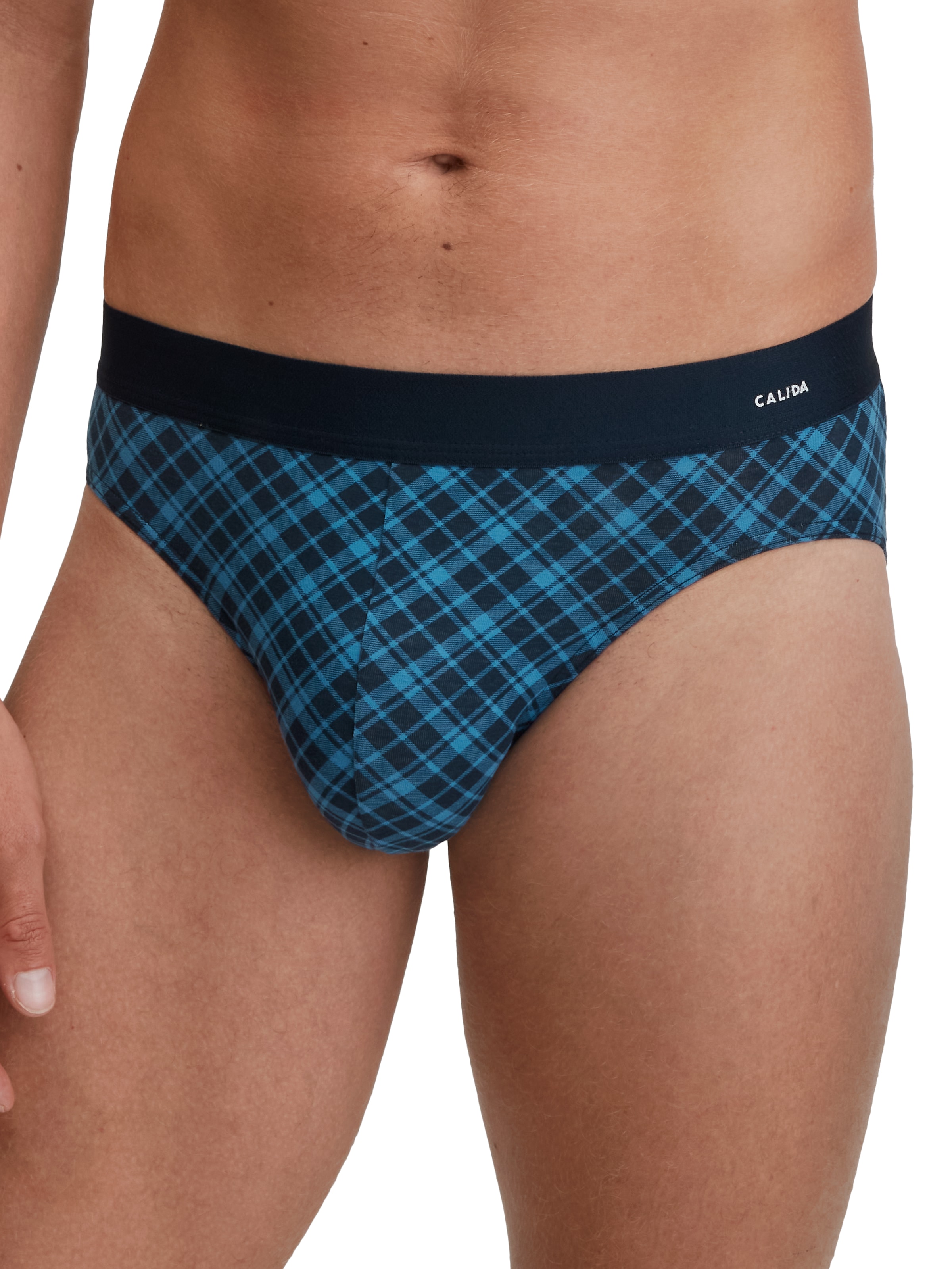 CALIDA Minislip "Cotton Code Design" breiter Bund, mit Druck, eng, kurz, mi günstig online kaufen