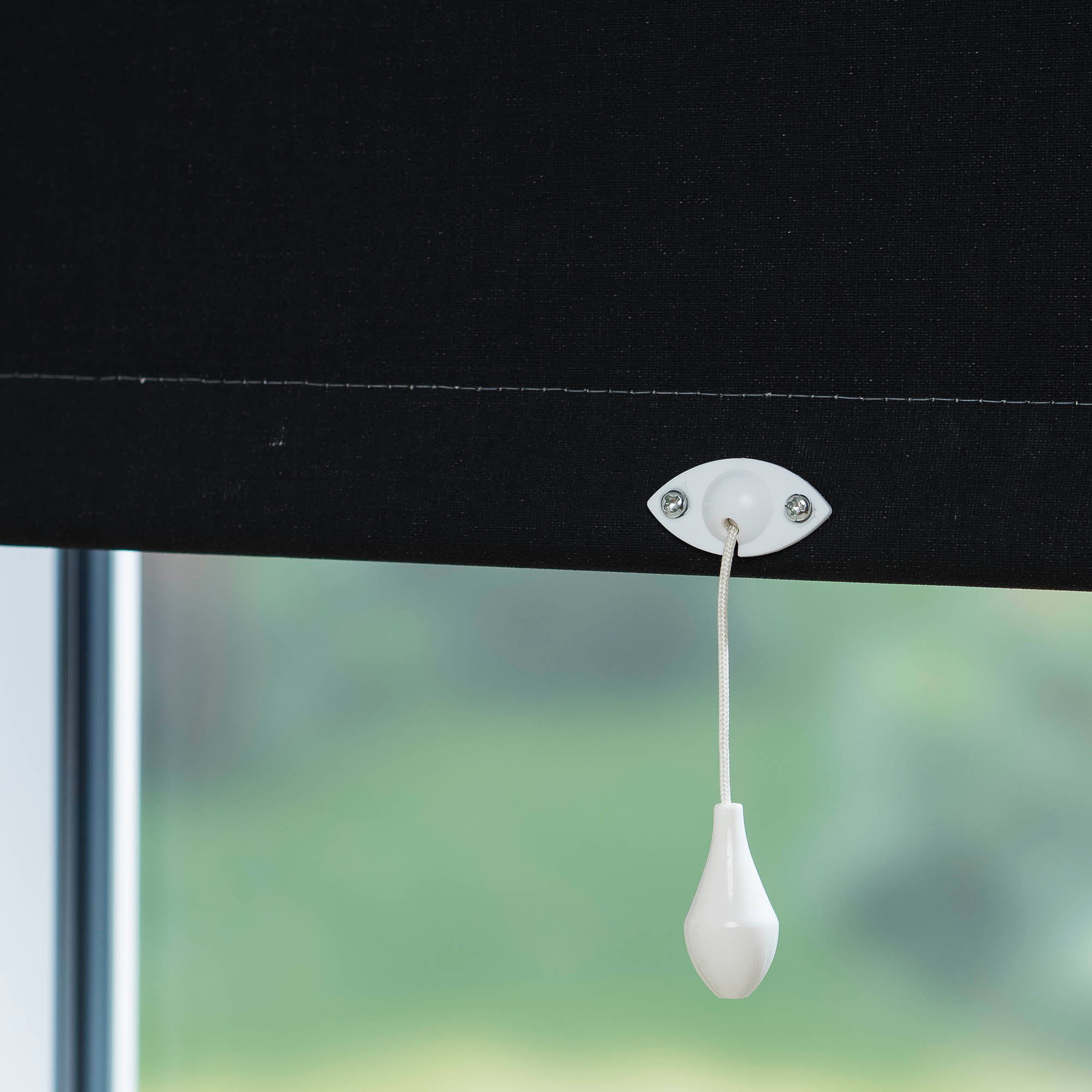 Liedeco Springrollo »Uni«, Lichtschutz, mit Bohren, freihängend, Rollowelle 36 mm, starke Feder