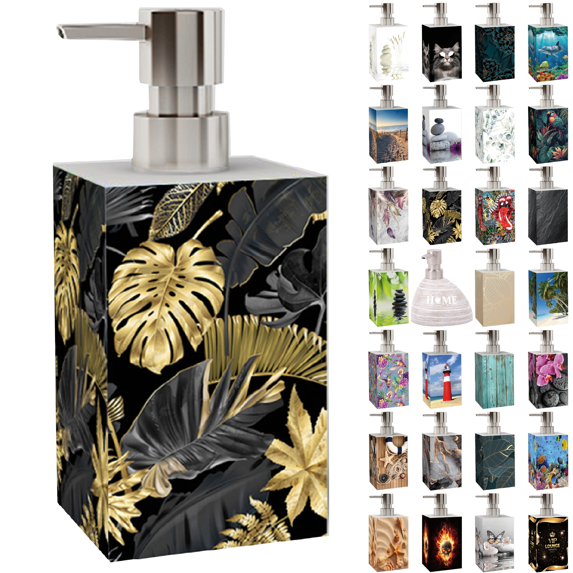 Sanilo Seifenspender "mit Motiv, viele schöne Desinfektionsspender zur Ausw günstig online kaufen