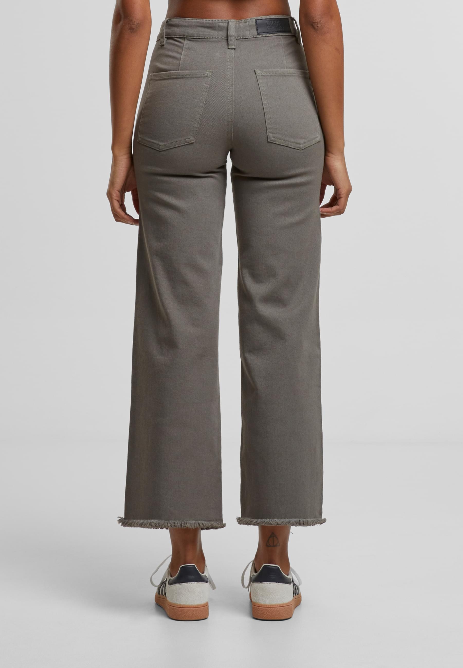 URBAN CLASSICS Bequeme Jeans »Urban Classics Ladies Relaxed Straight Fit Denim«