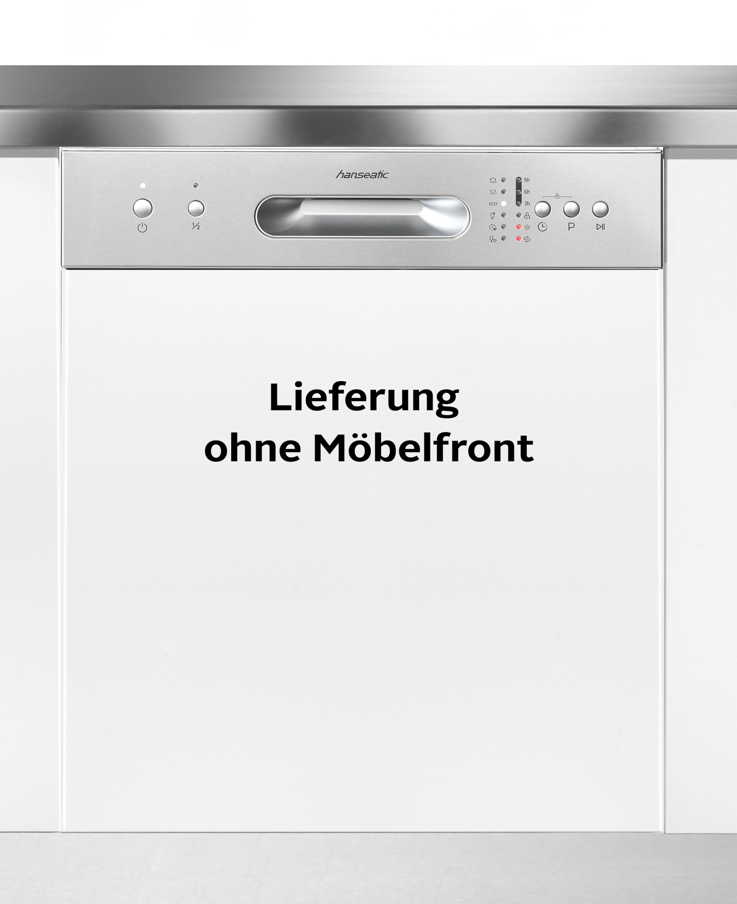 Hanseatic teilintegrierbarer Geschirrspüler "HGTI6082E127735BS" 12 Maßgedec günstig online kaufen