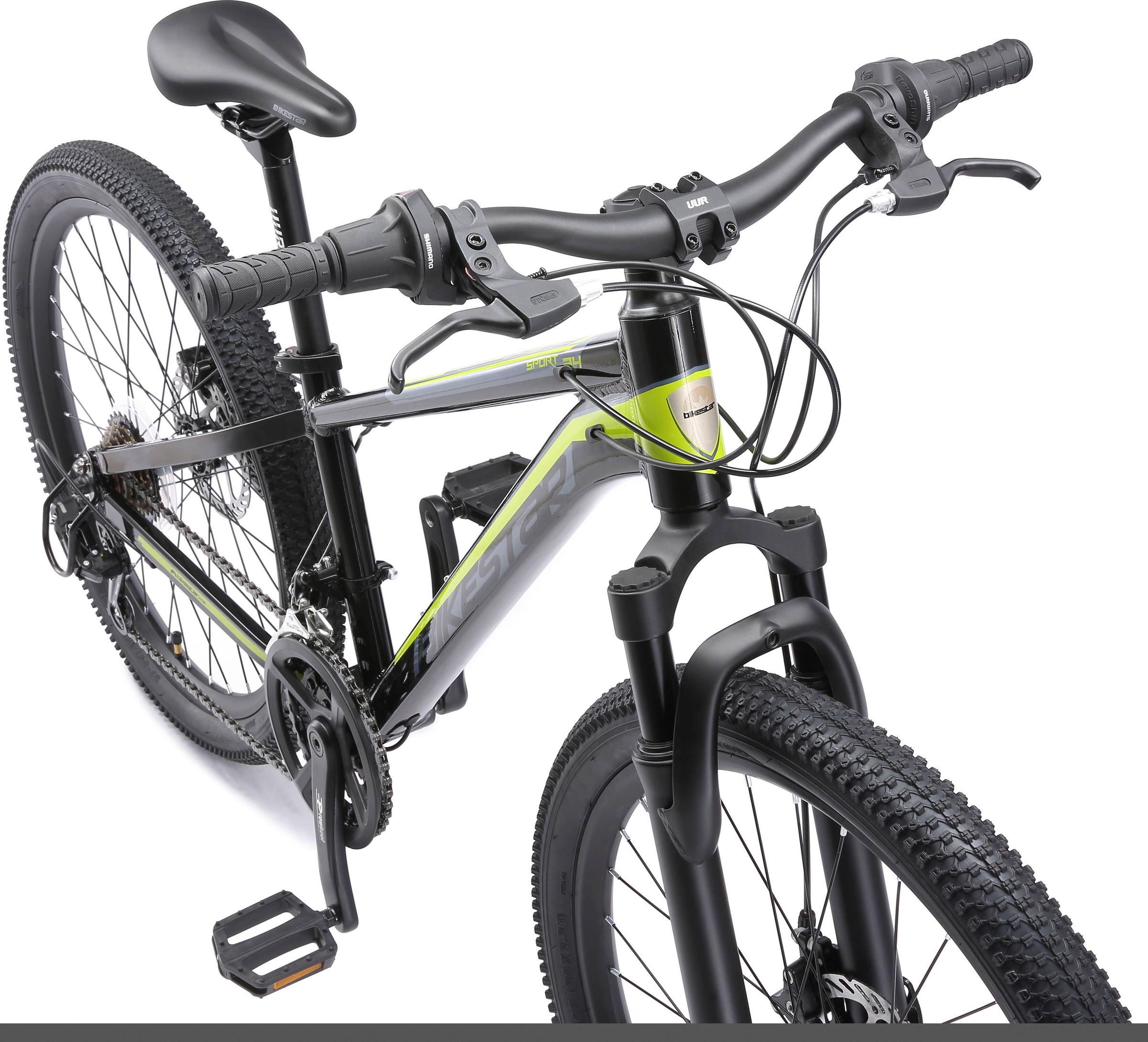 Bikestar Jugendfahrrad, 21 Gang, Shimano, RD-TY21 Schaltwerk, Kettenschaltung