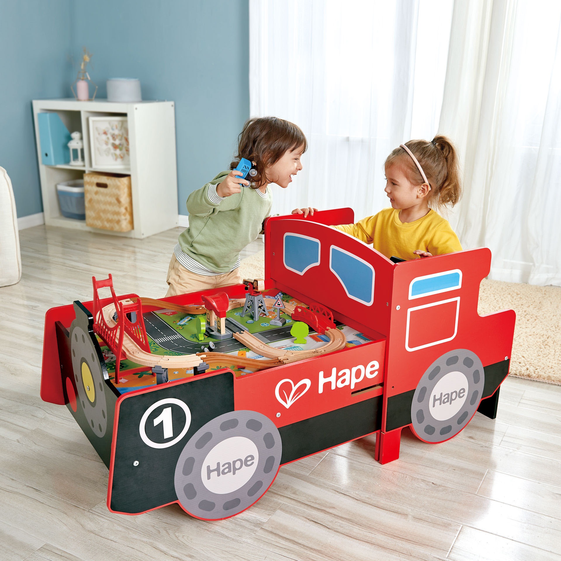 Hape Spieltisch »Aufklappbarer Eisenbahntisch« | BAUR